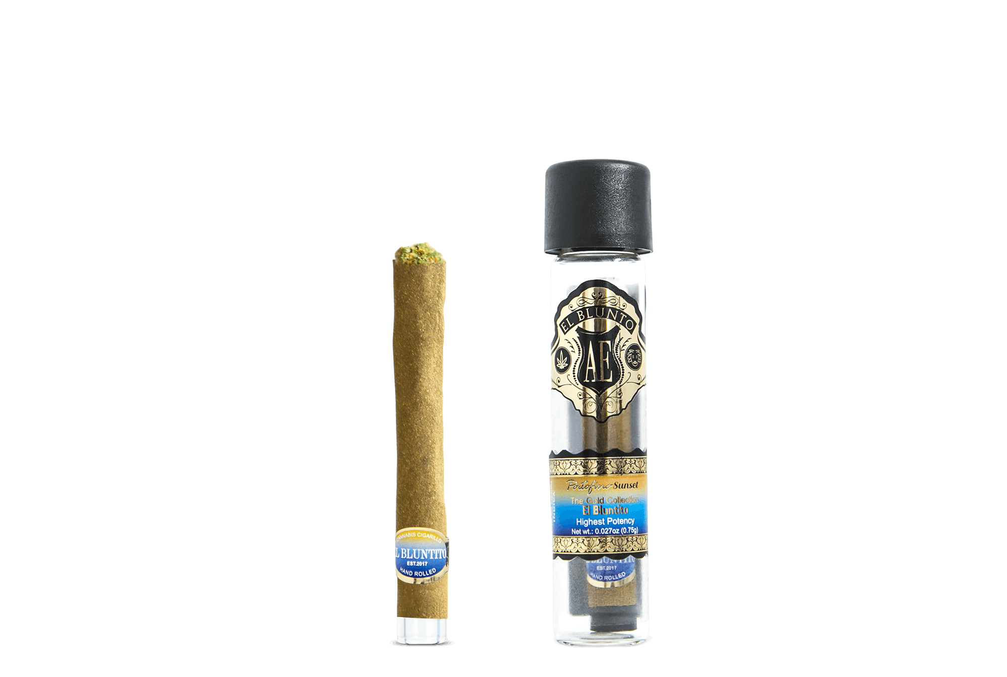 El Bluntito - Portofino Sunset - .75G Cigarillo [Mini Blunt] - image 1