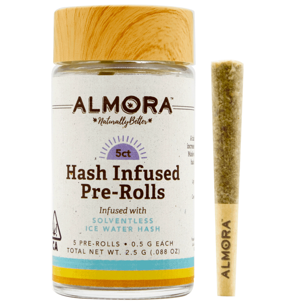 Cookies and Cream Hash Infused PreRoll 5 Pack - image 1