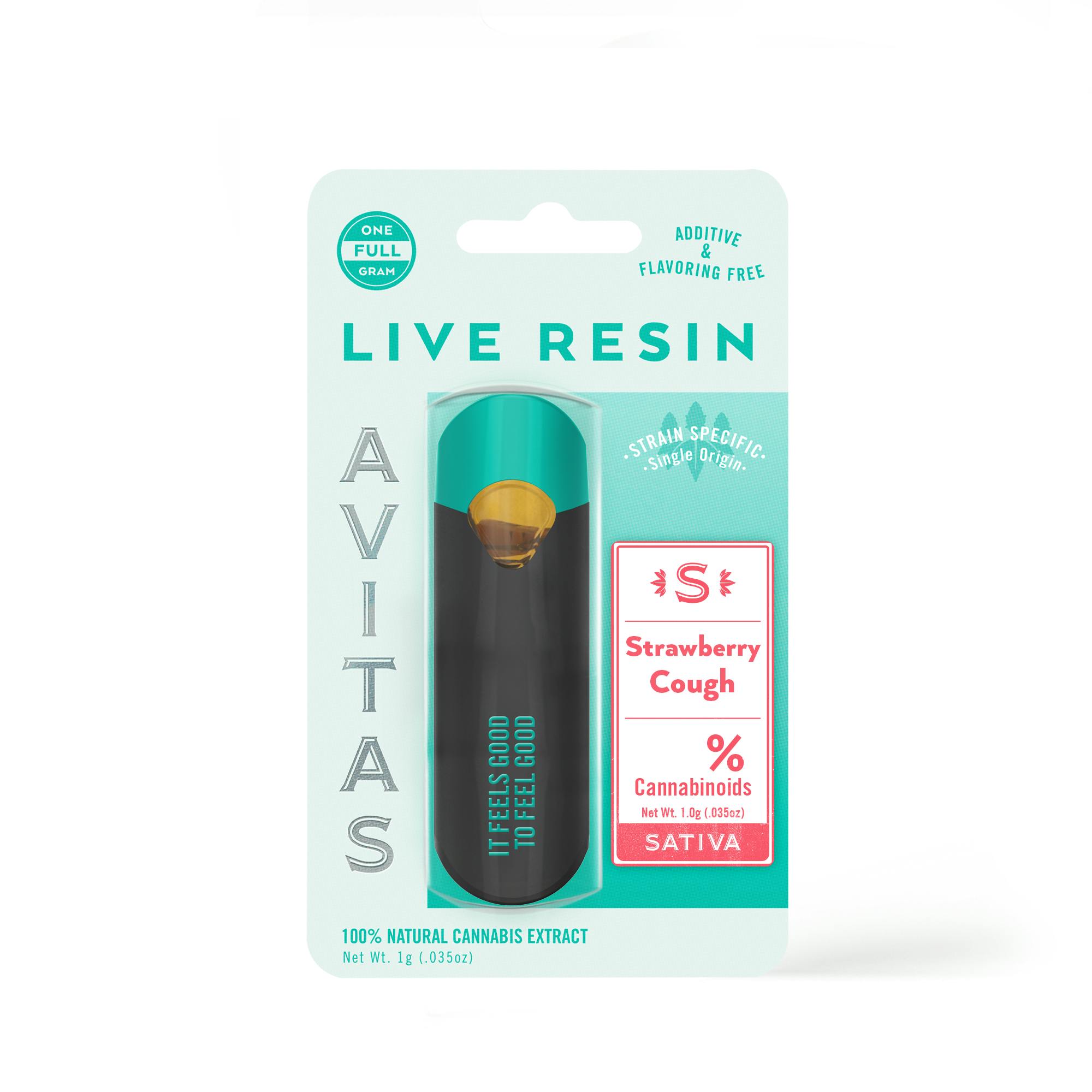 Strawberry Cough Live Resin All In One 1g - image 1