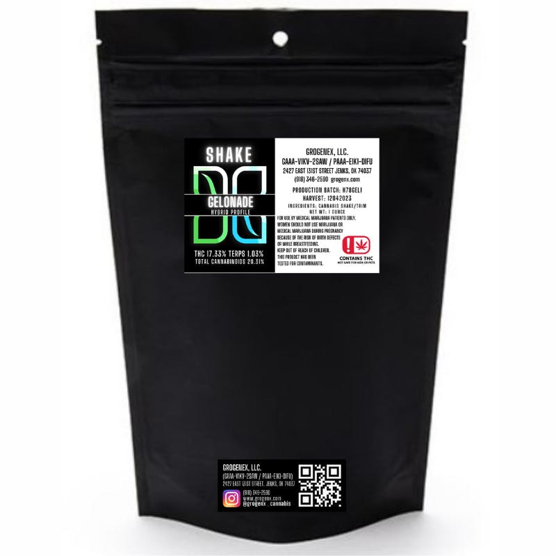 GroGenx - PRE-PACKAGED SHAKE - (1oz) - GELONADE - image 2
