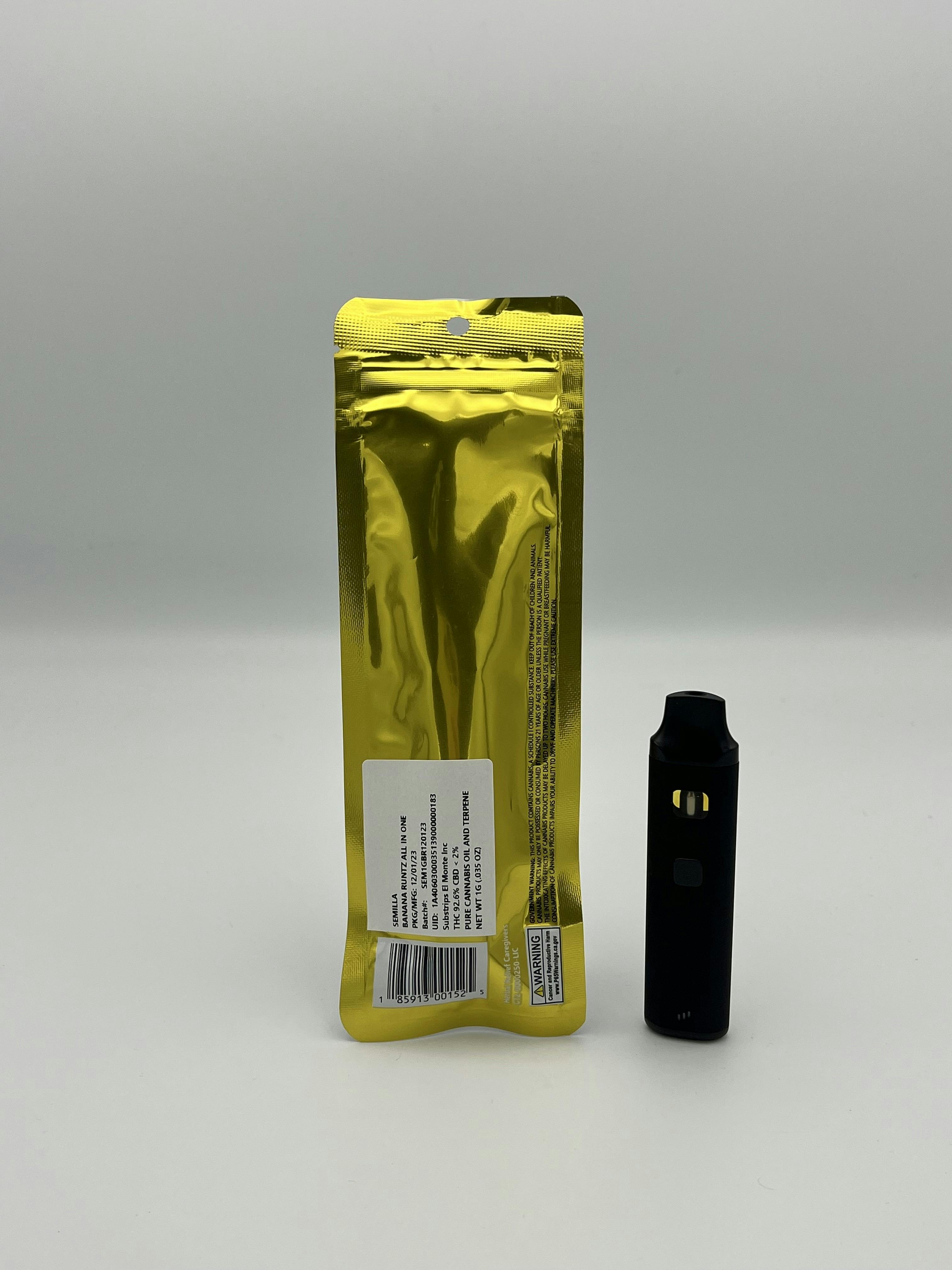 SWLA - Banana Runtz 1g Disposable - image 1