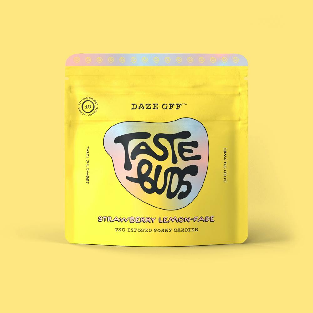 Strawberry Lemon-Fade THC Infused Gummies [10 x 10mg] - image 1