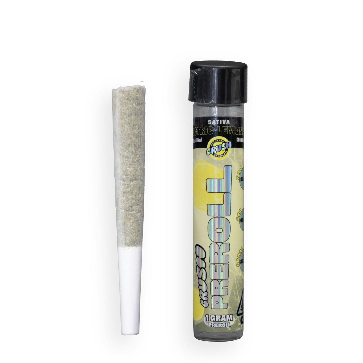 Crush Cannabis 1g - Electric Lemonade - Pre-Roll - image 1