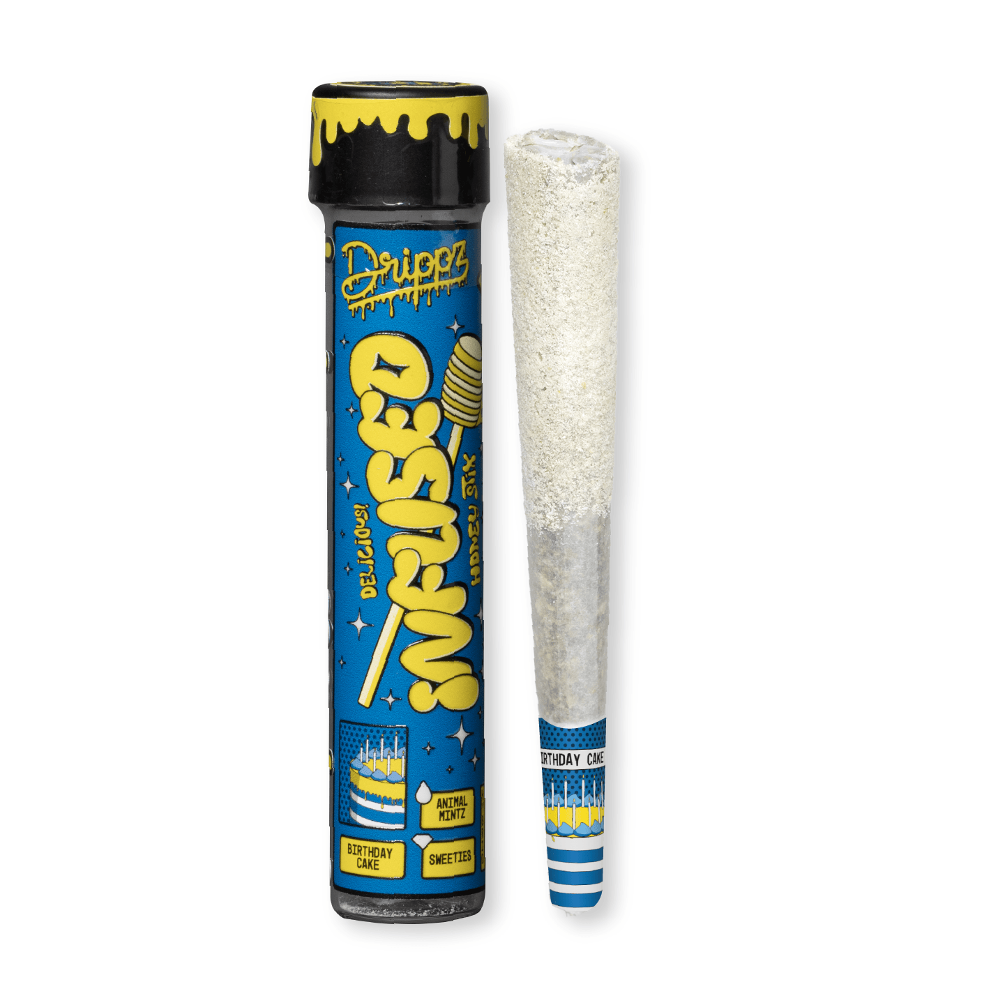 Drippz Honey Stix - Birthday Cake - 1.1g Infused Pre-Roll - image 1
