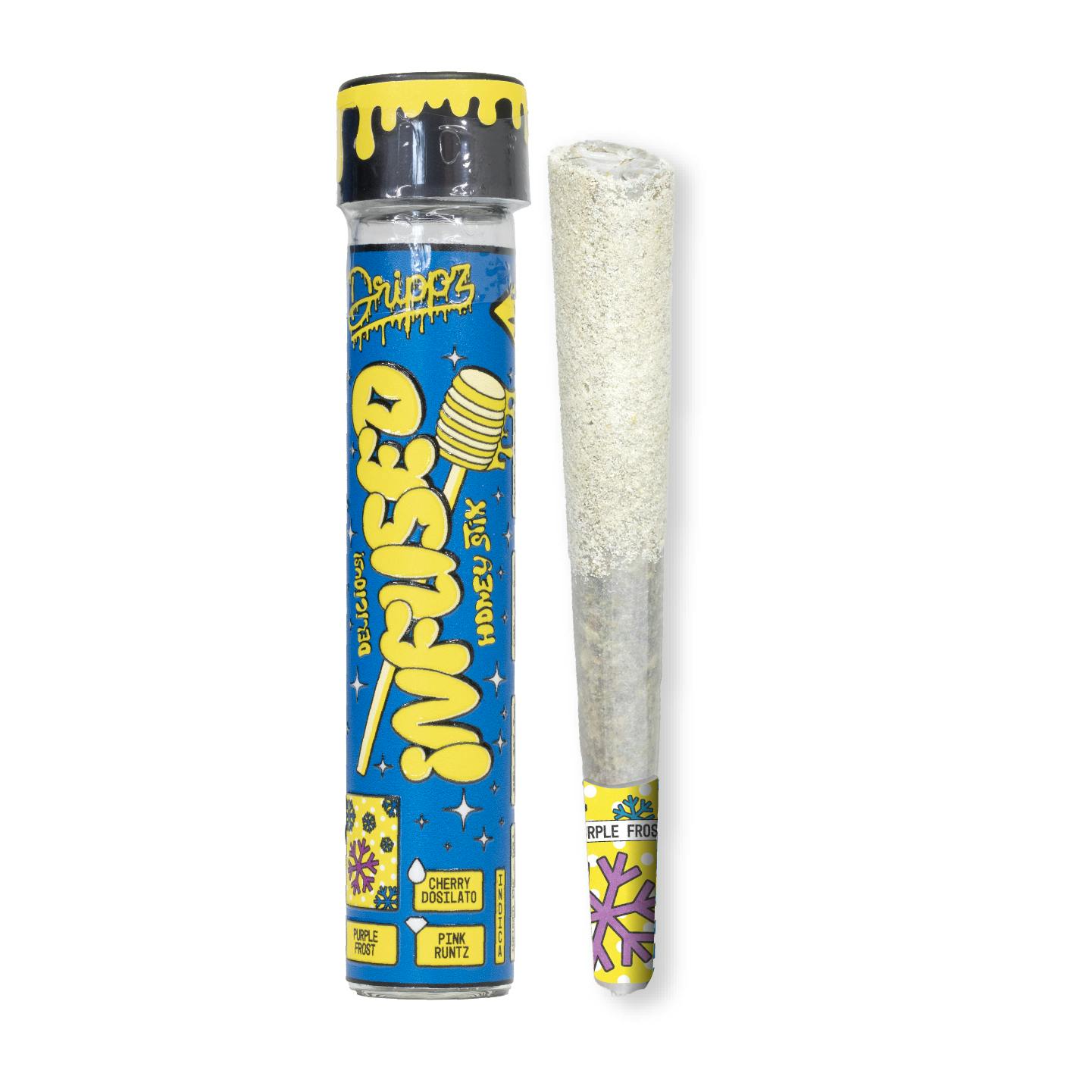 Drippz Honey Stix - Purple Frost - 1.1g Infused Pre-Roll - image 1