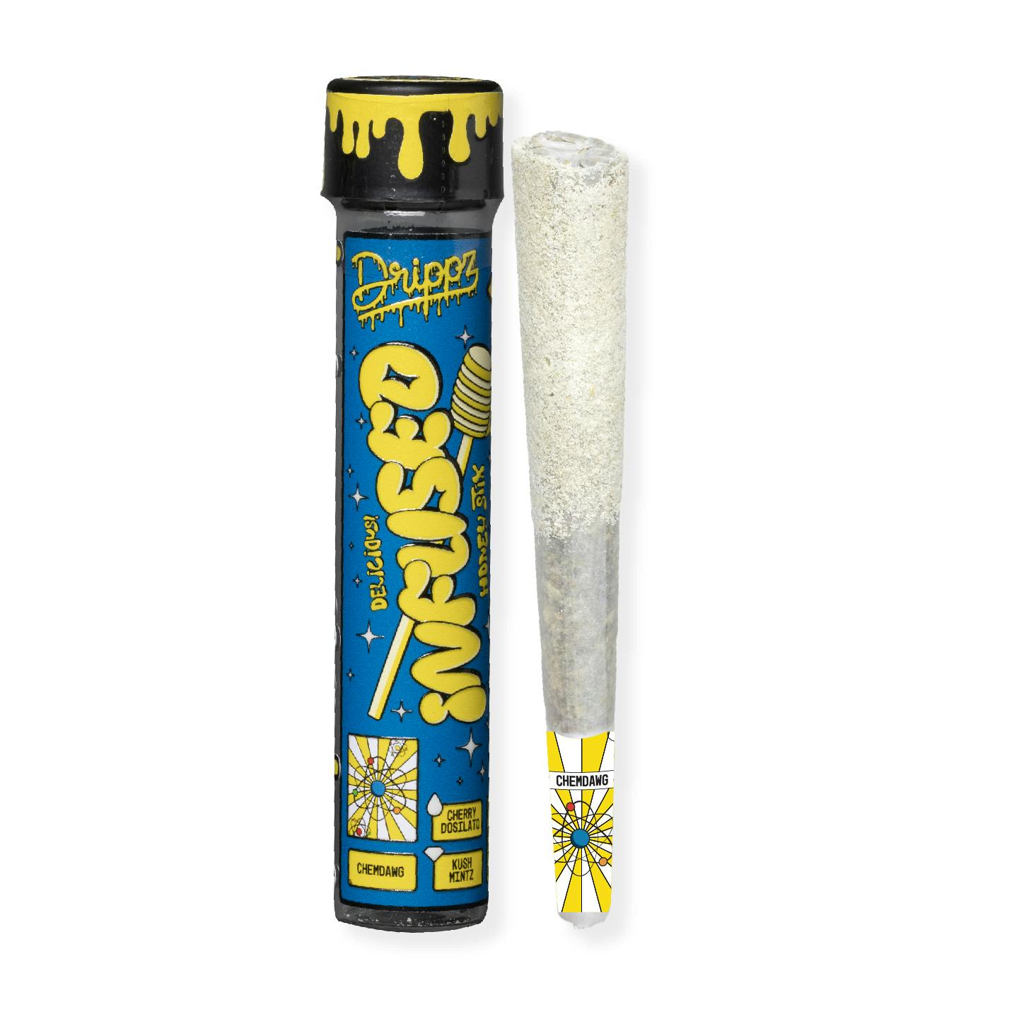 Drippz Honey Stix - Chemdawg Infused - 1.1g Pre-Roll - image 1