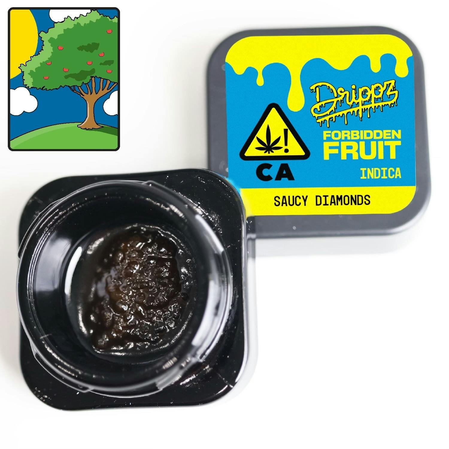 Drippz concentrate - Forbidden Fruit Saucey Diamonds - 1g - image 1