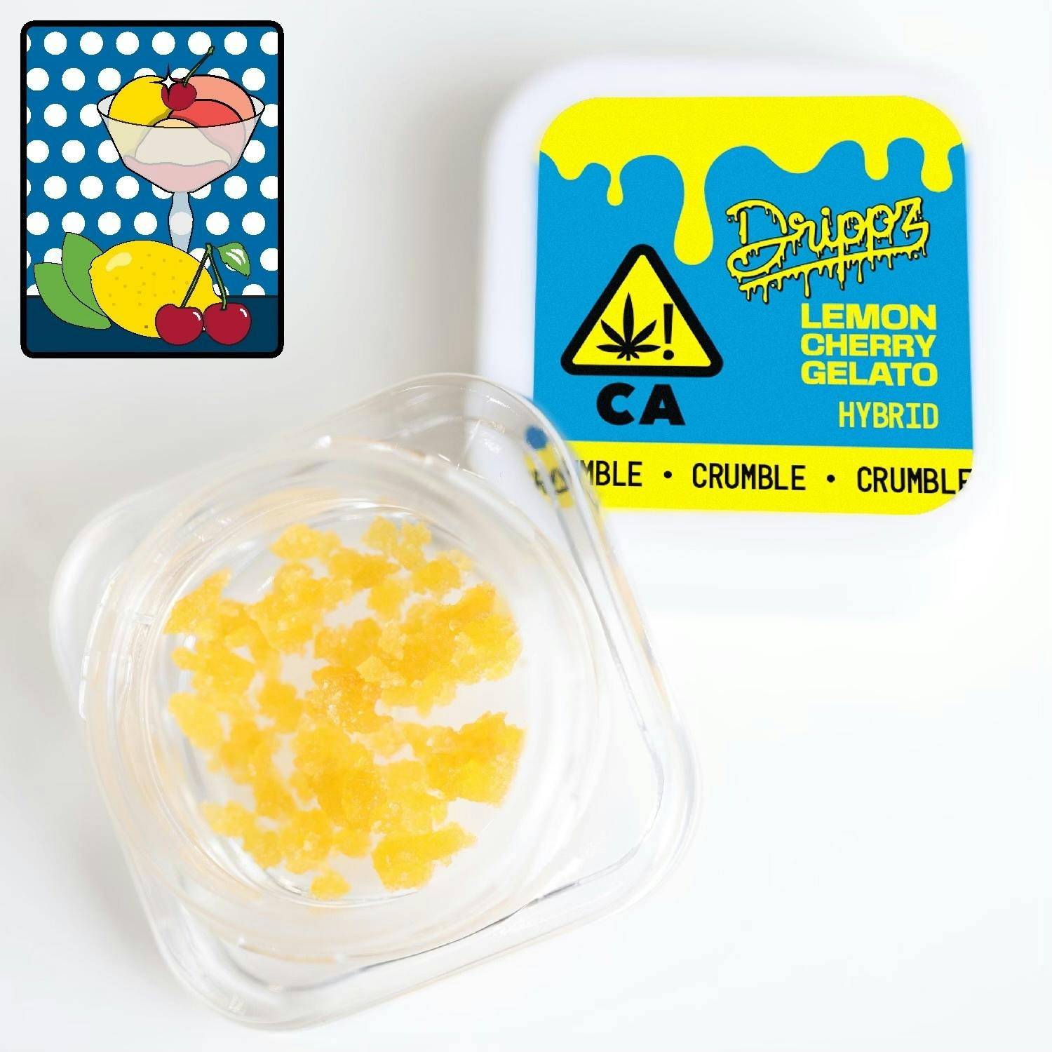 Drippz concentrate - Lemon Cherry Gelato Crumble - 1g - image 1