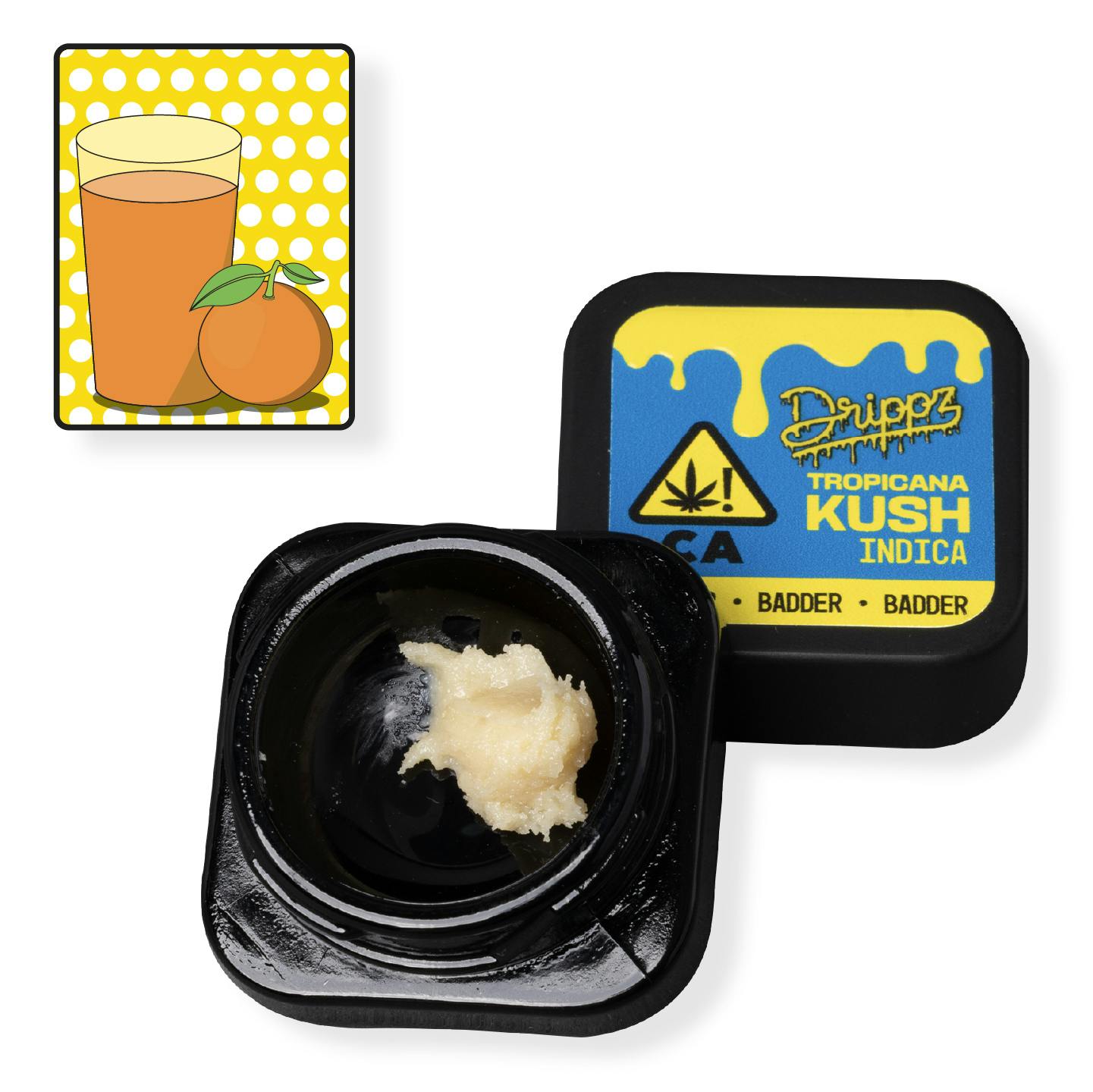 Drippz concentrate - Tropicana Kush Badder - 1g - image 1
