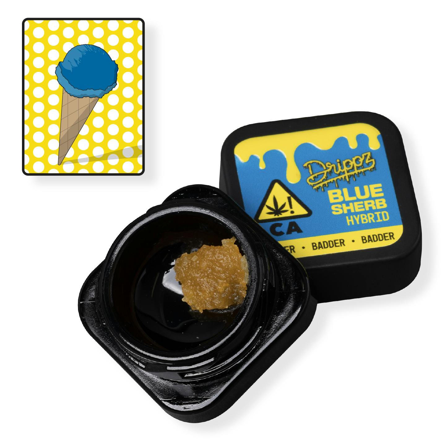 Drippz concentrate - Blue Sherb Badder - 1g - image 1