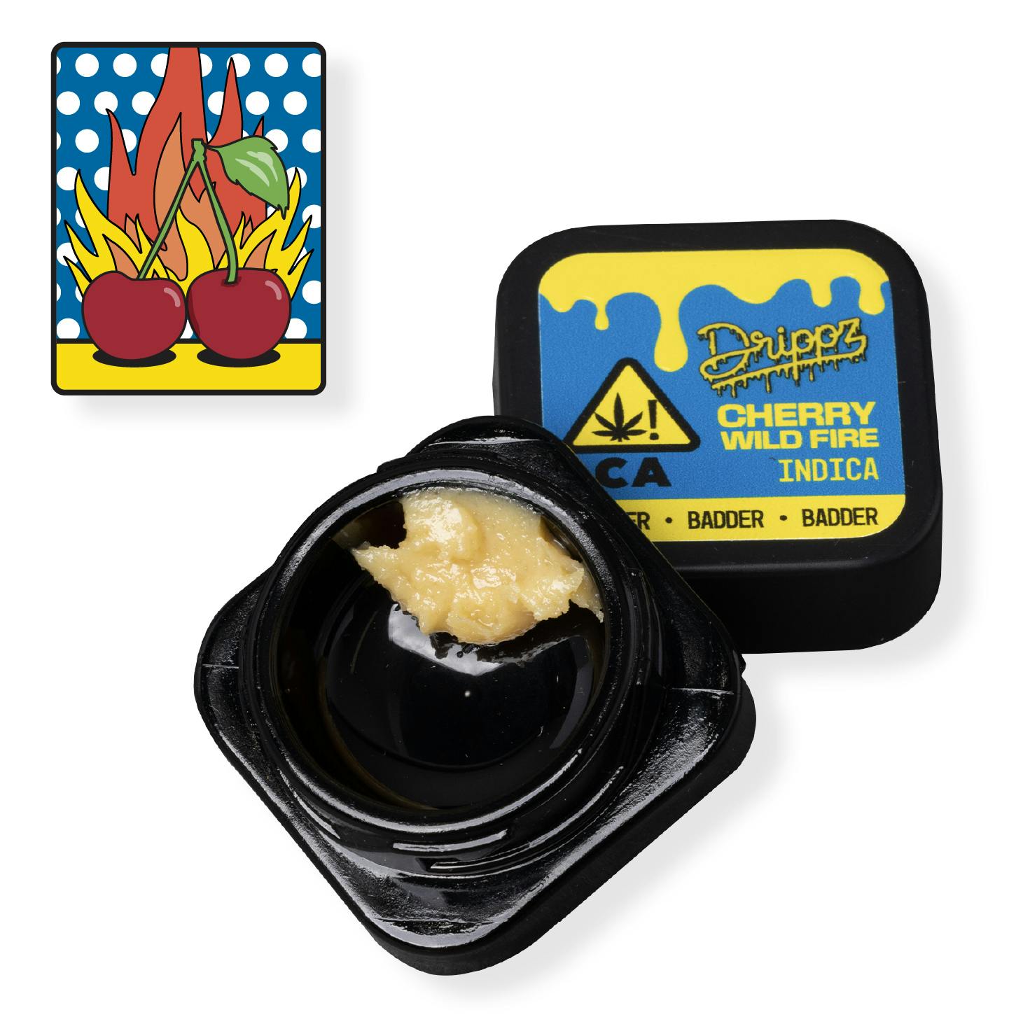 Drippz concentrate - Cherry Wildfire Badder - 1g - image 1