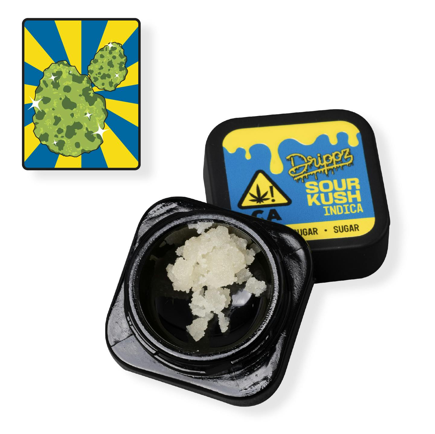 Drippz concentrate - Sour Kush Sugar - 1g - image 1