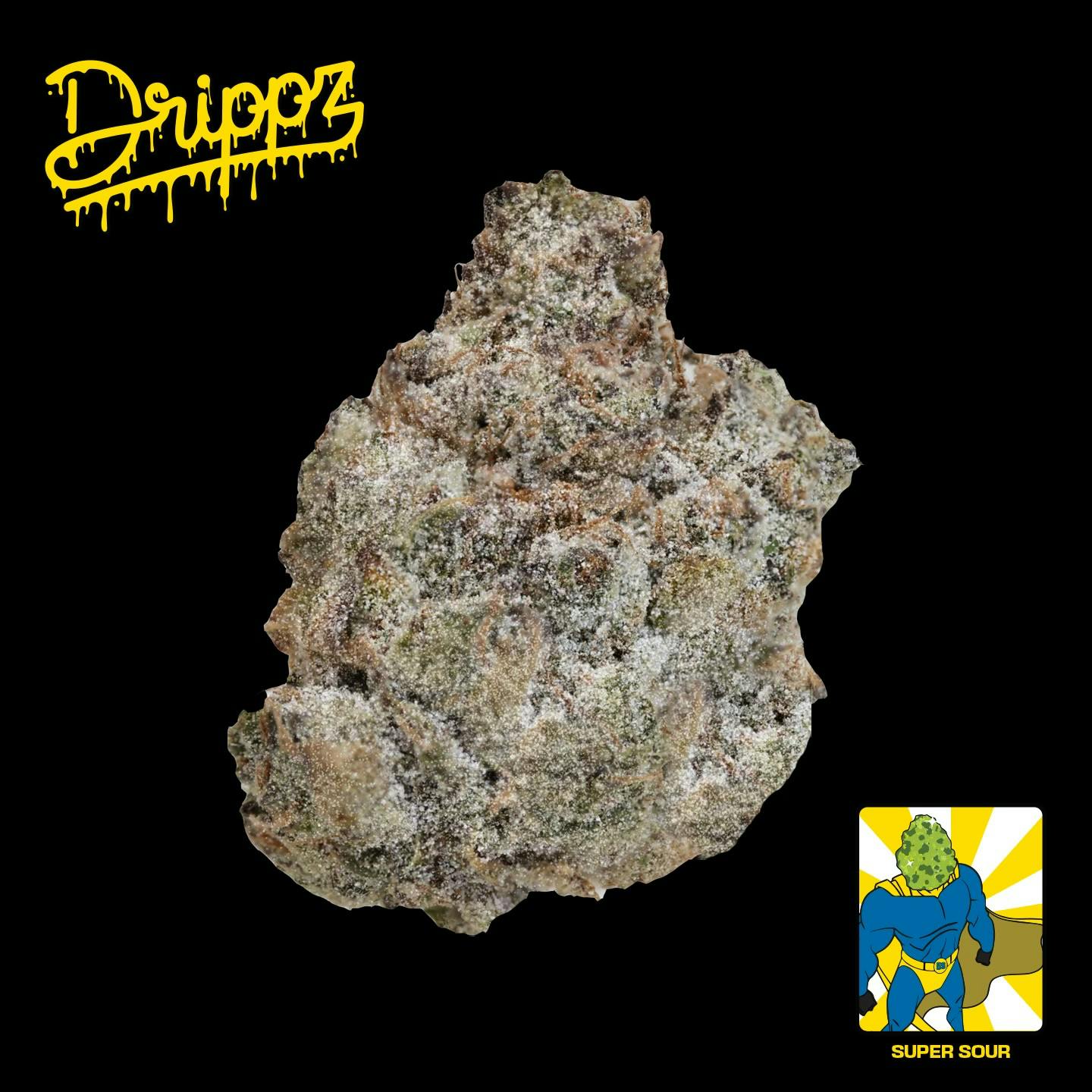 Drippz Diamond Infused flower - Super Sour - 3.5g - image 2