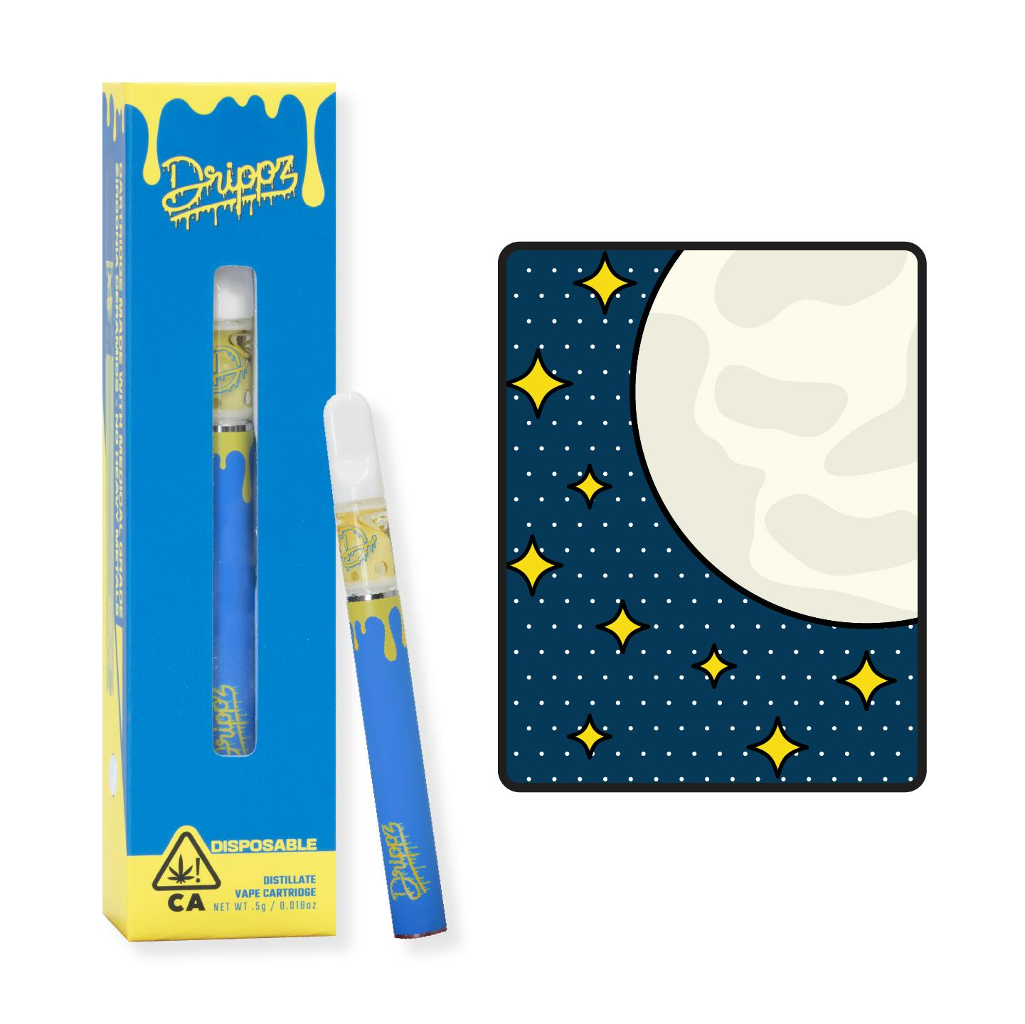 Drippz disposable vape - Blue Dream - .5g - image 1