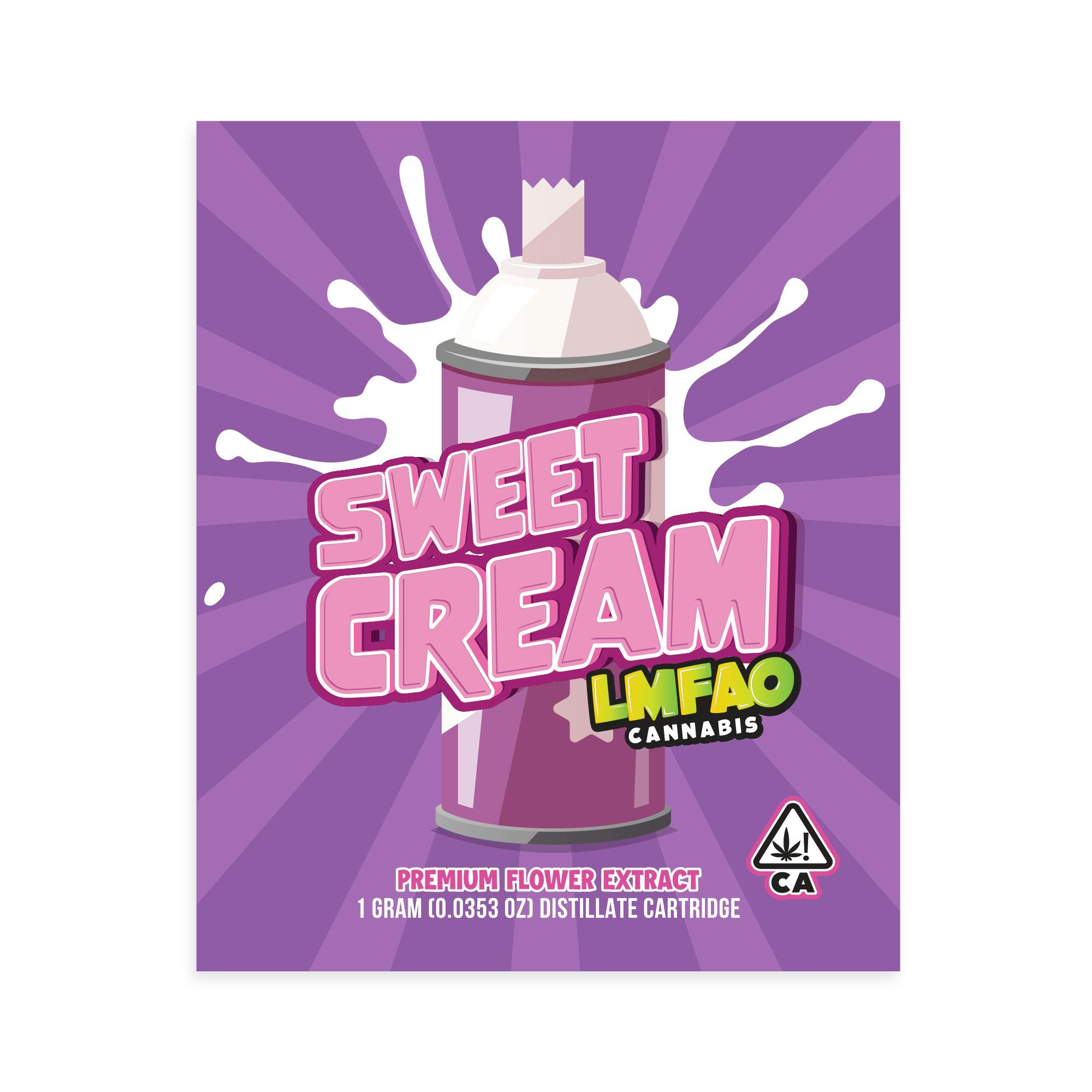 Sweet Cream 1g Distillate Cartridge - image 1