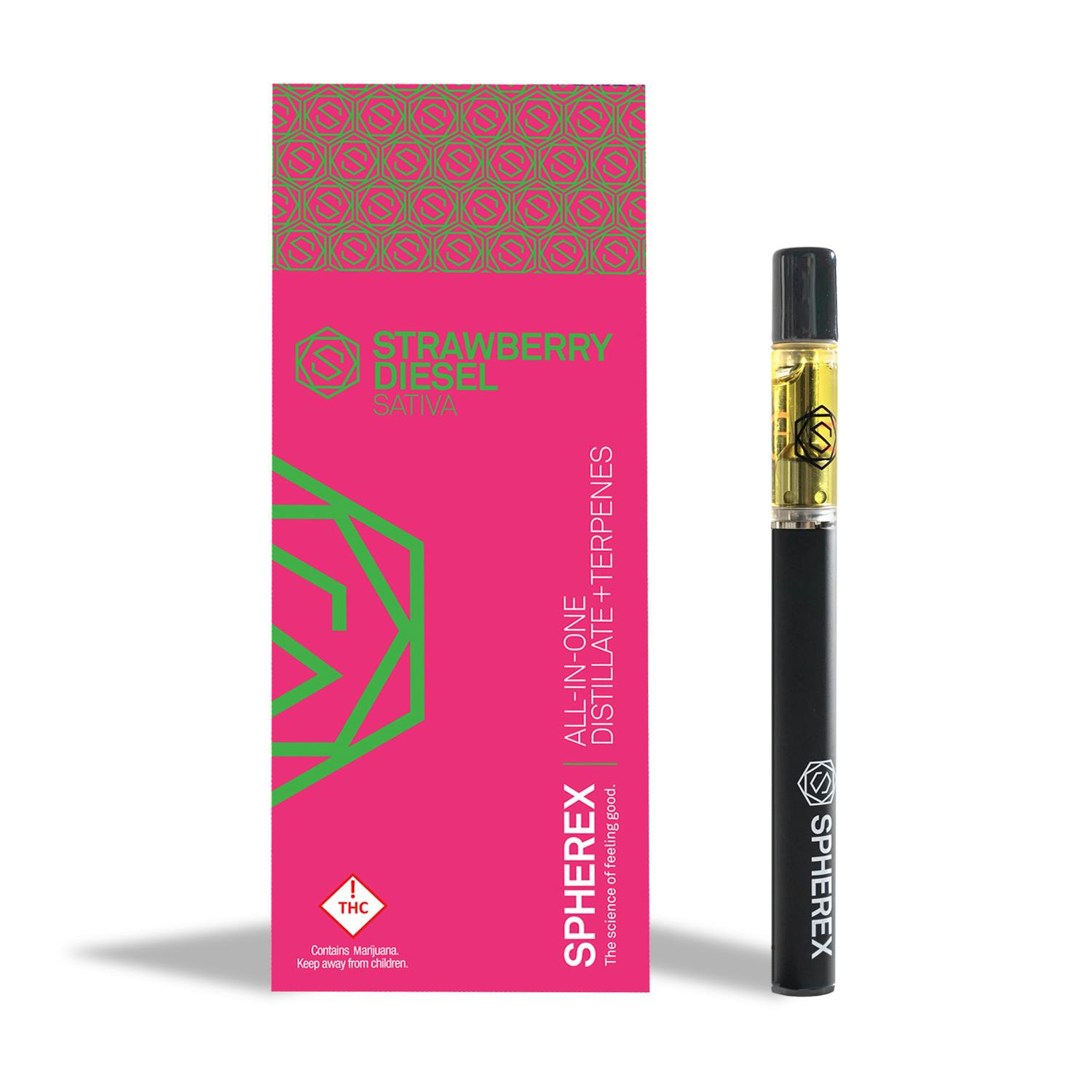 Strawberry Diesel All-in-One Vape - 1g - image 1