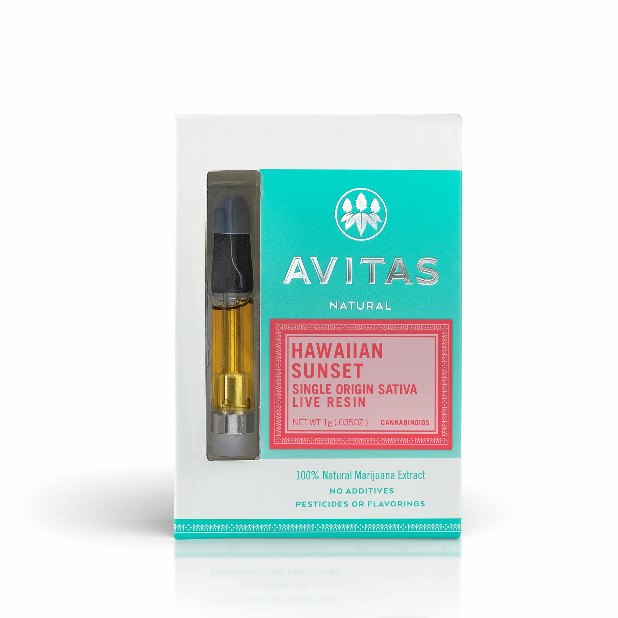 Hawaiian Sunset Live Resin Cartridge 1g - image 1