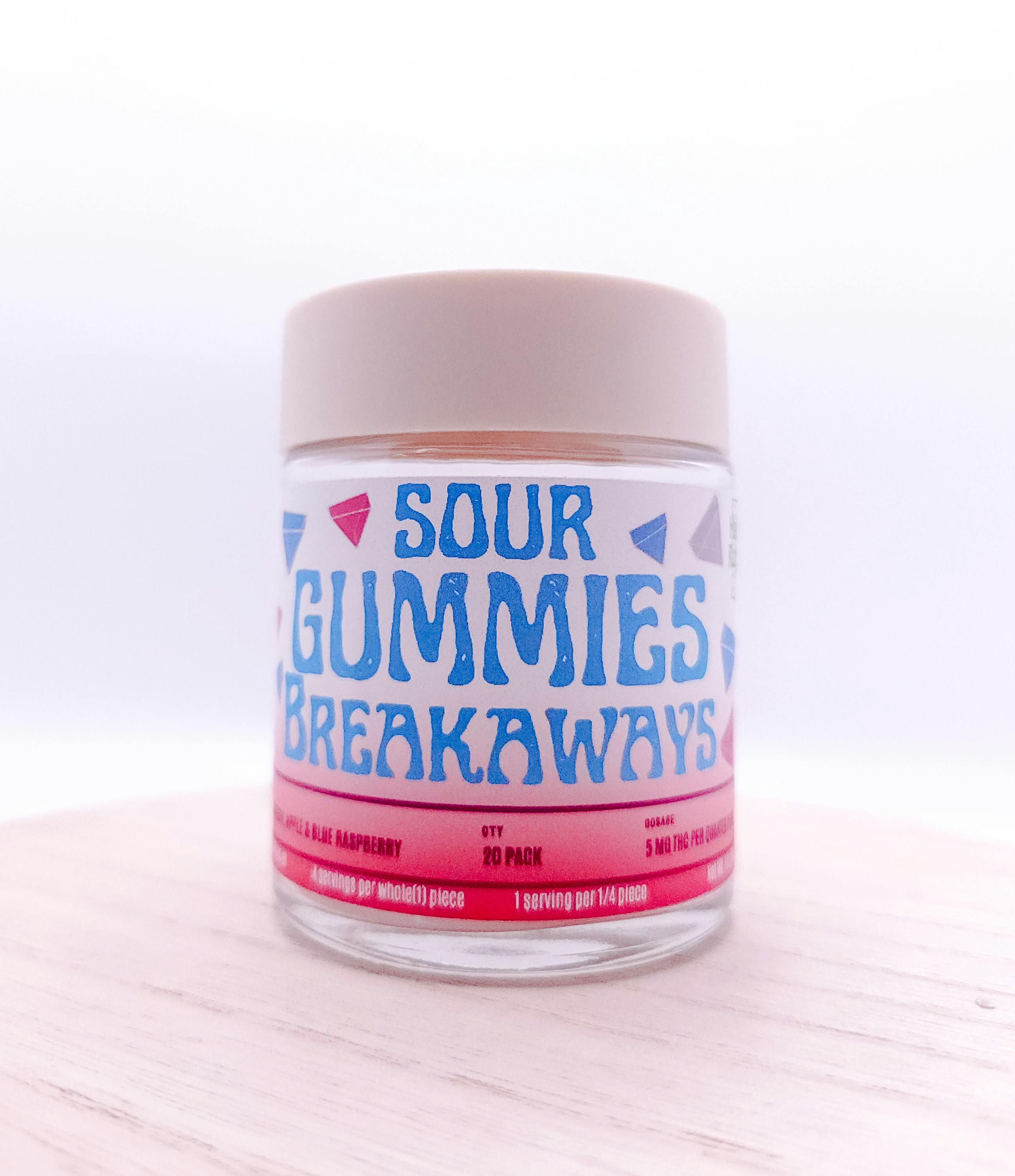 Breakaway Sour Gummies 100mg - image 3