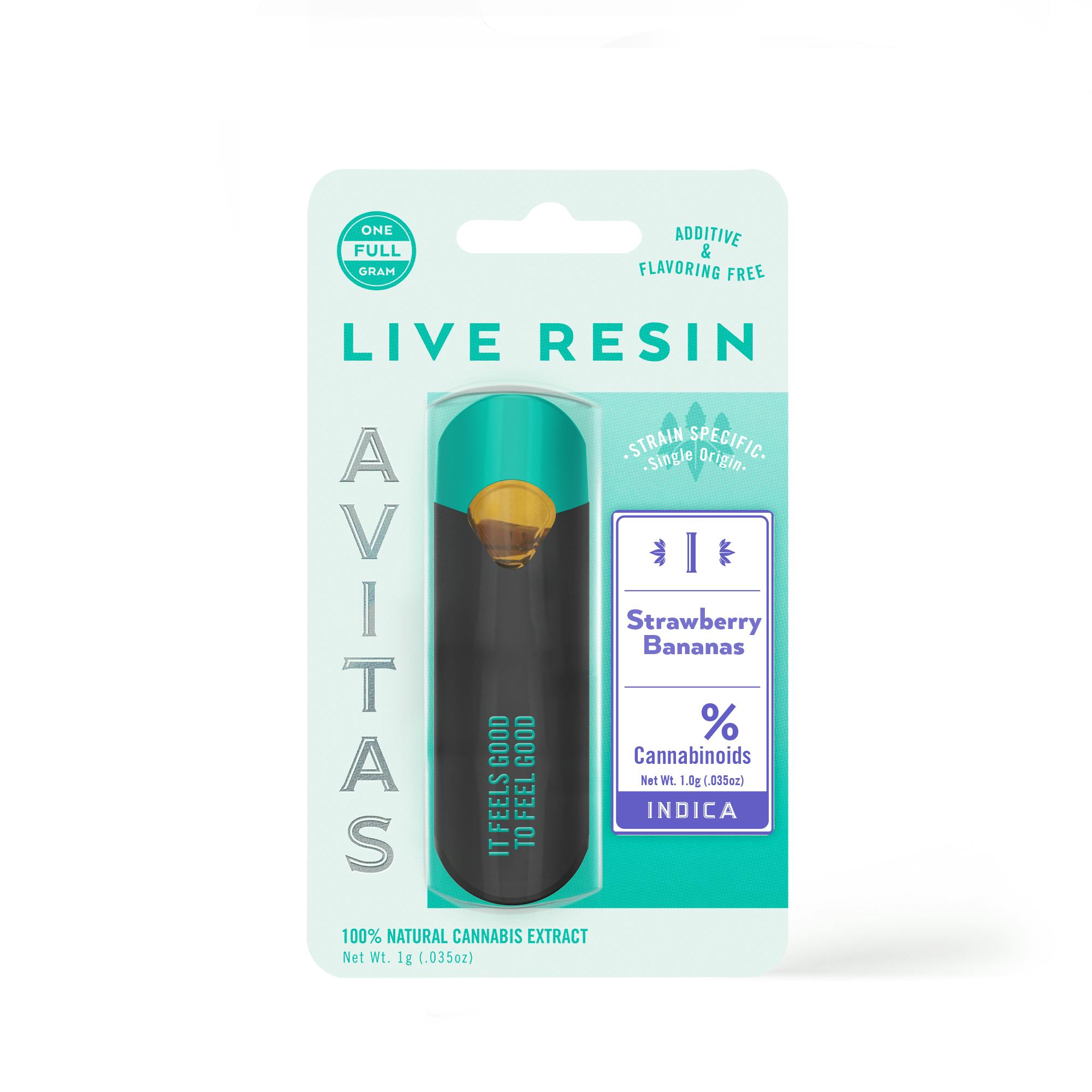 Strawberry Banana Live Resin All In One 1g - image 1