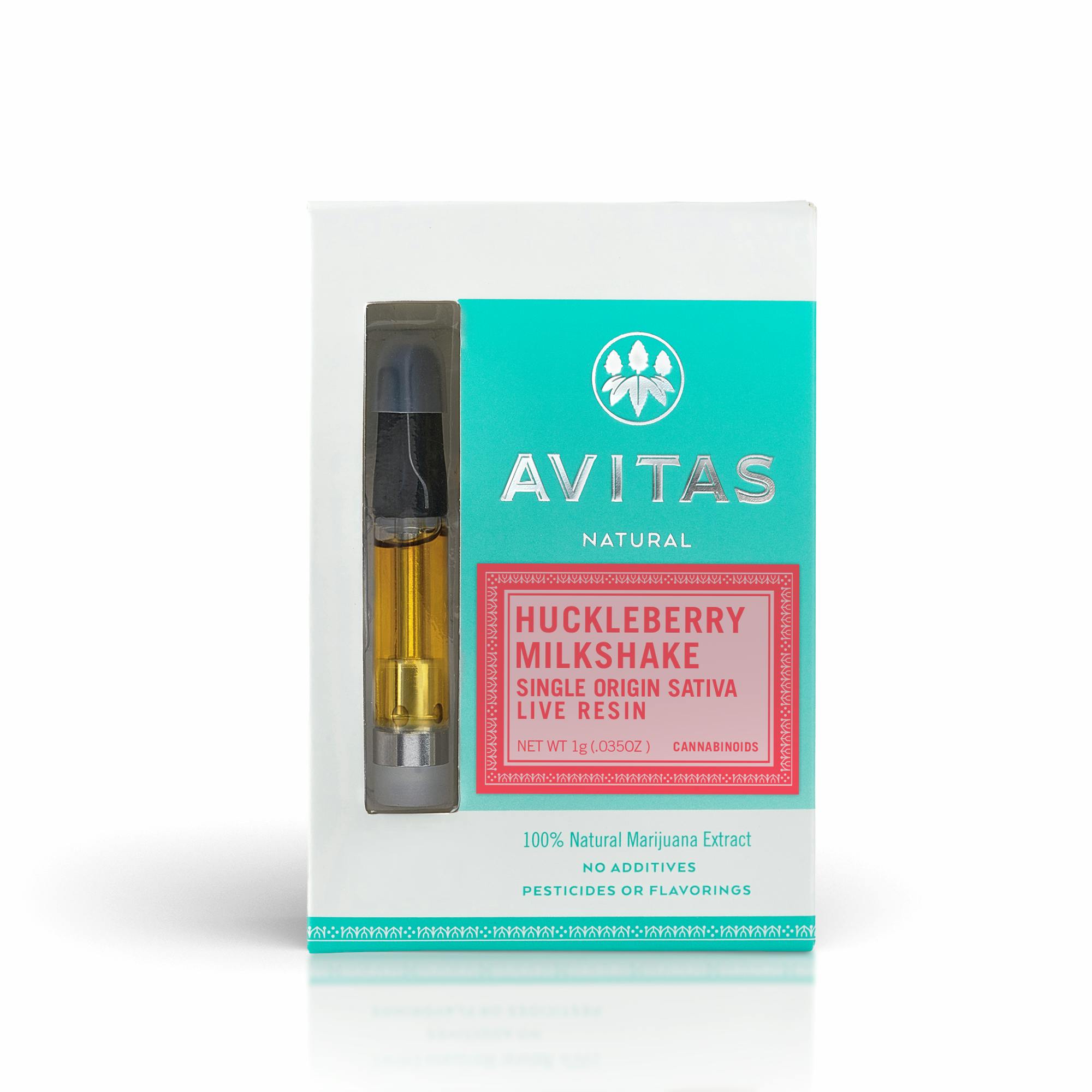 Huckleberry Milkshake Live Resin Cartridge 1g - image 1