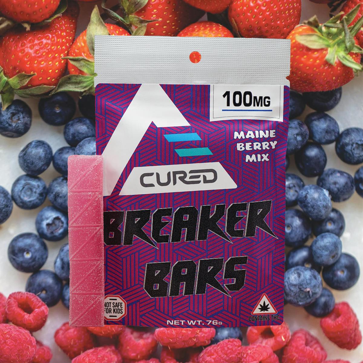 100mg Breaker Bars - Maine Berry Mix - image 1