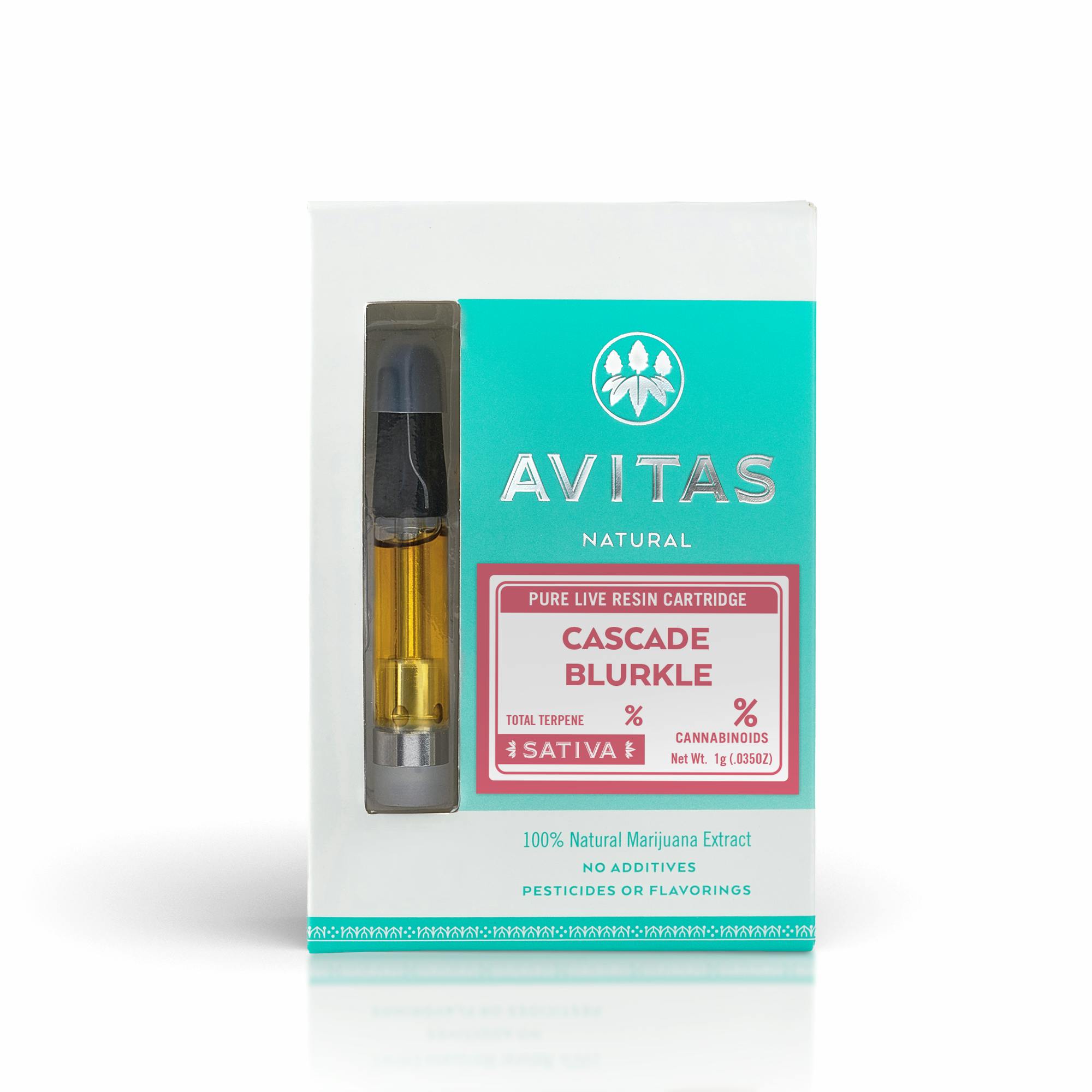 Cascade Blurkle Pure Live Resin Cartridge 1g - image 1