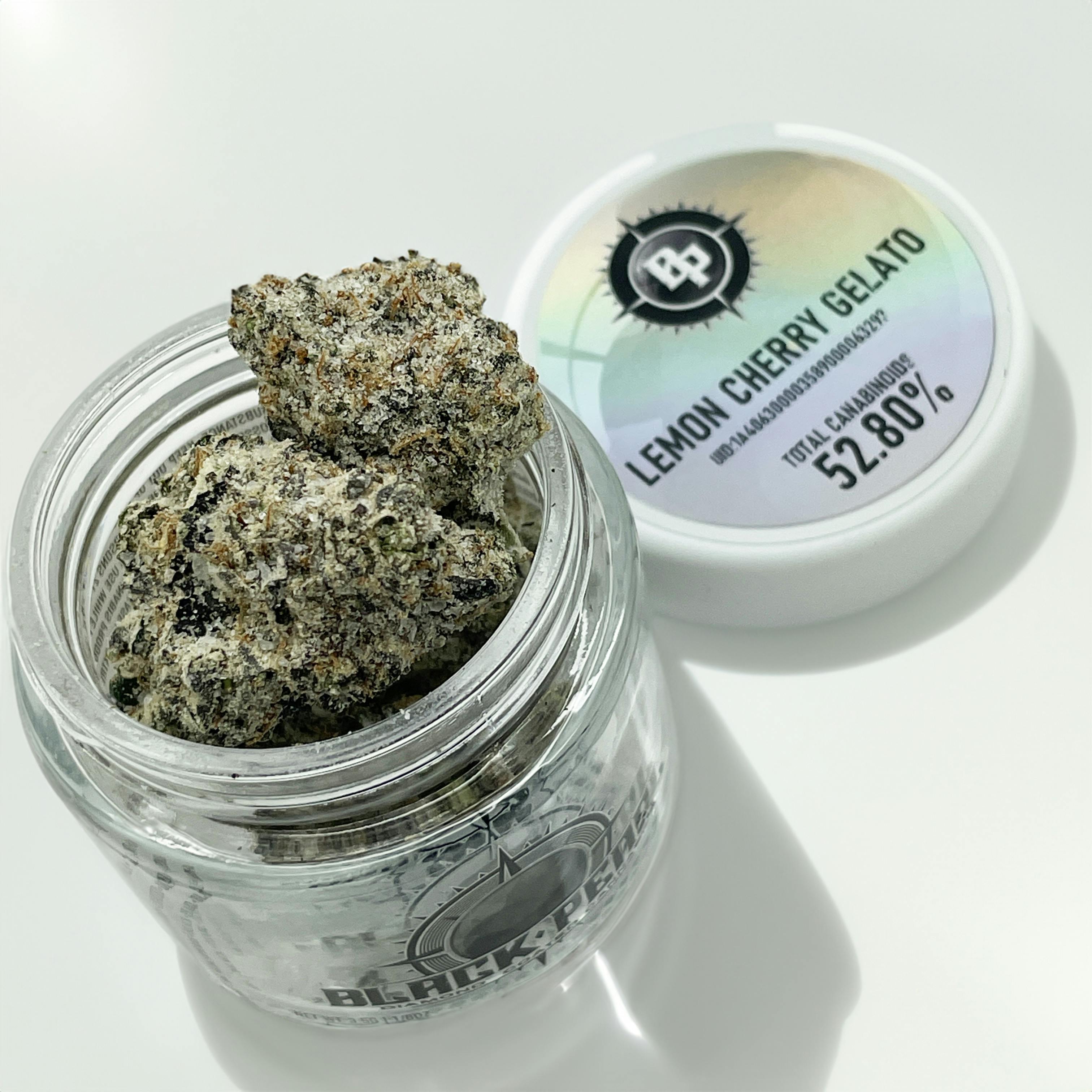 BLACK PEARL - Diamond Coated Indoor - Lemon Cherry Gelato - 3.5g | 1/8oz - image 1