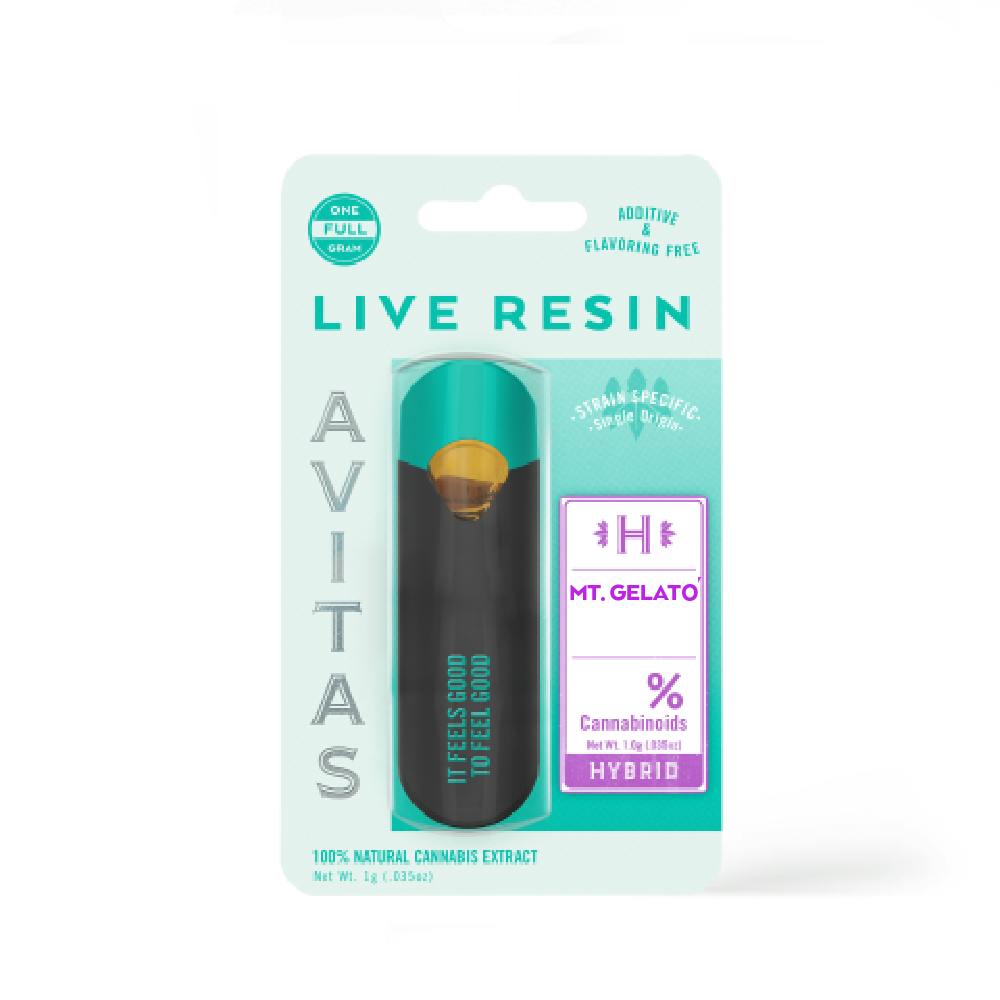 Mt. Gelato Live Resin All In One 1g - image 1