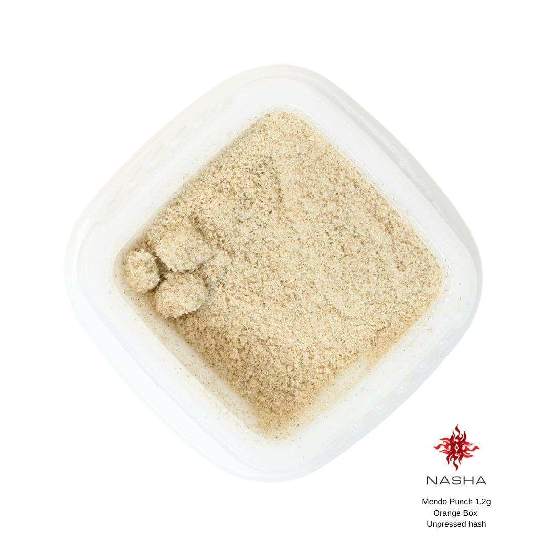 Mendo Punch 1.2g Orange Unpressed Hash (Pacific Roots) - image 2