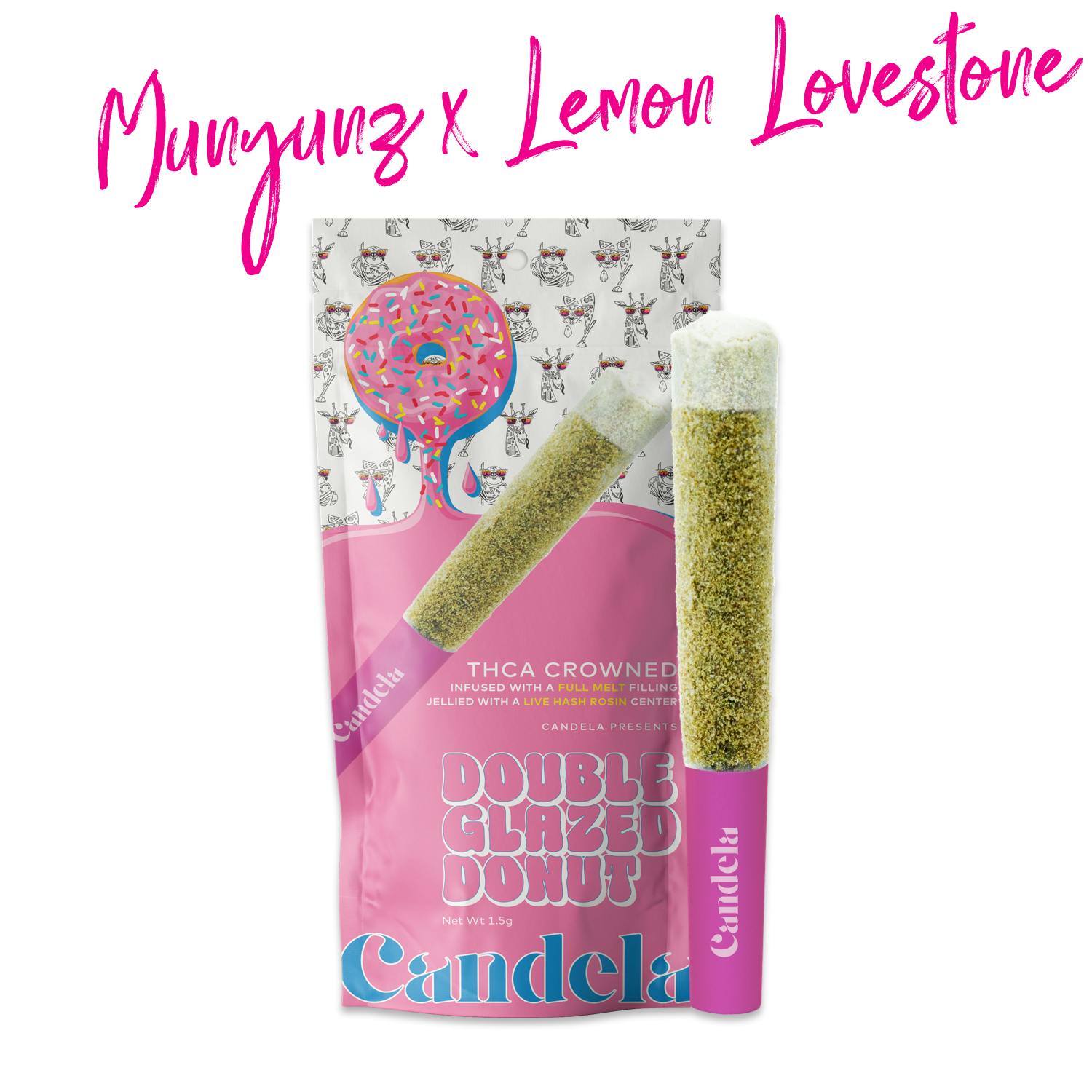 Candela Double Glazed Donut - Munyunz x Lemon Lovestone - image 1