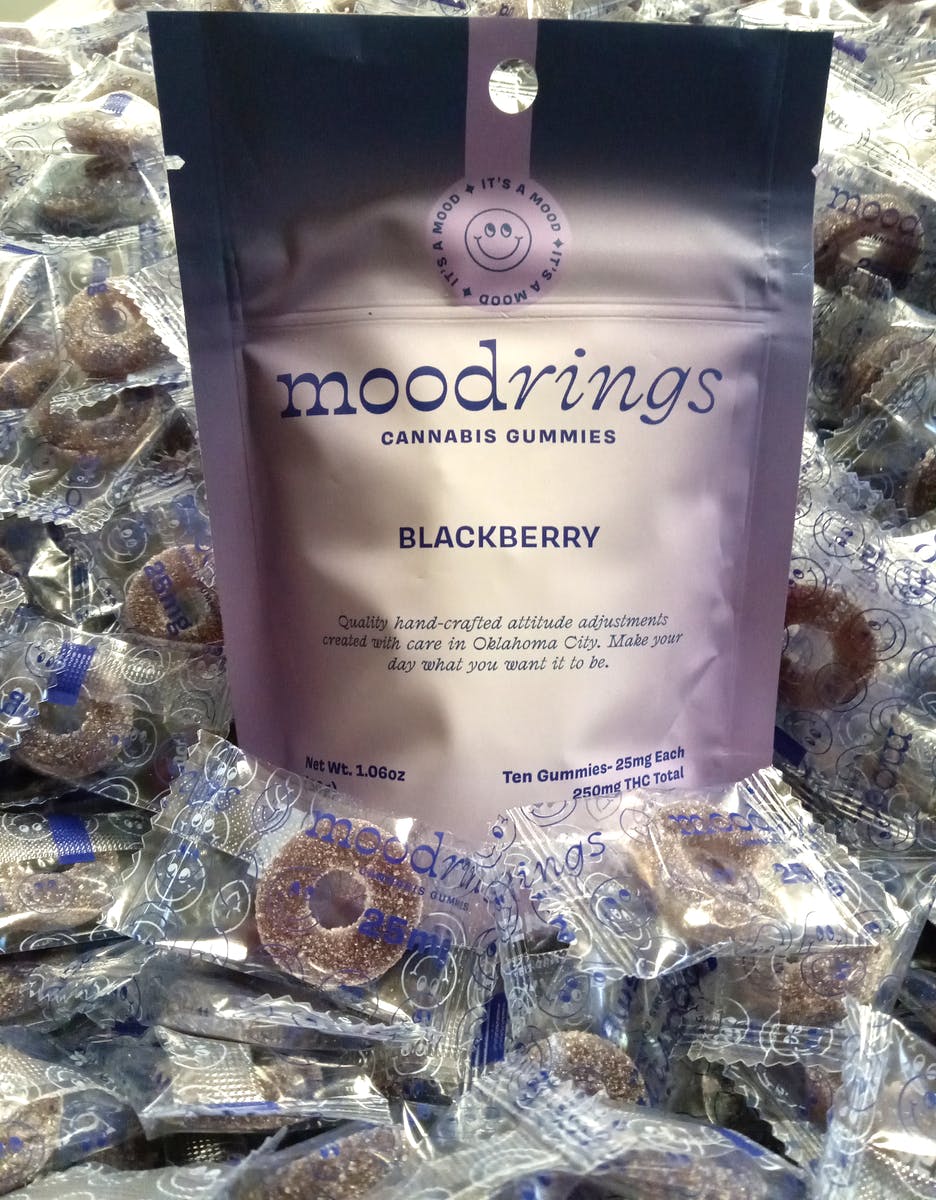 Mood Rings Gummies - 250mg - Blackberry - image 1
