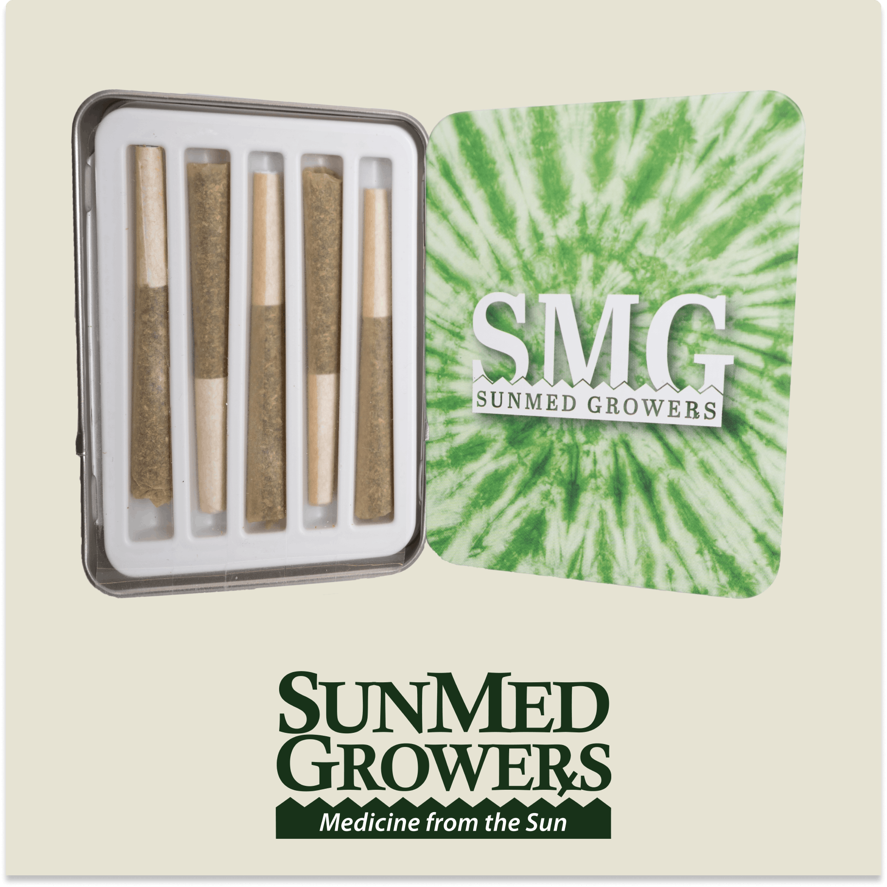 Commerce City Kush Pre Roll 2.5g/5 Pack Tin - image 1