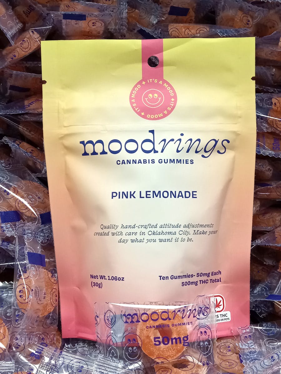 Mood Rings Gummies - 500mg - Pink Lemonade - image 1