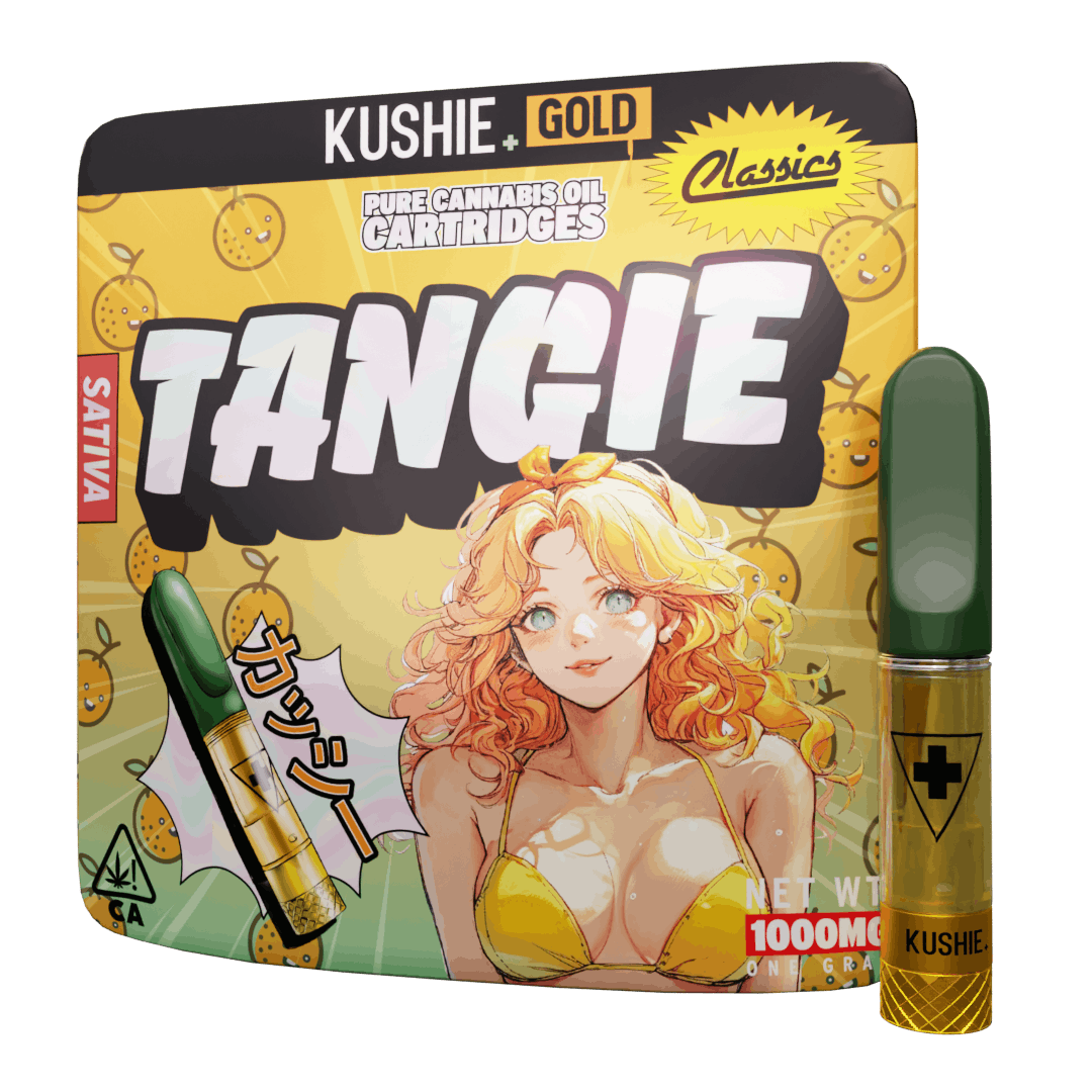 Tangie (Sativa) - Kushie+ Gold 1G Vape Cartridge - image 1