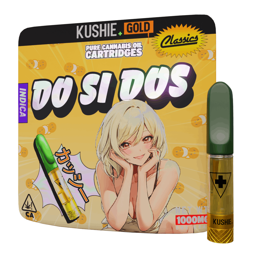 Do-Si-Dos (Indica) - Kushie+ Gold 1G Vape Cartridge - image 1