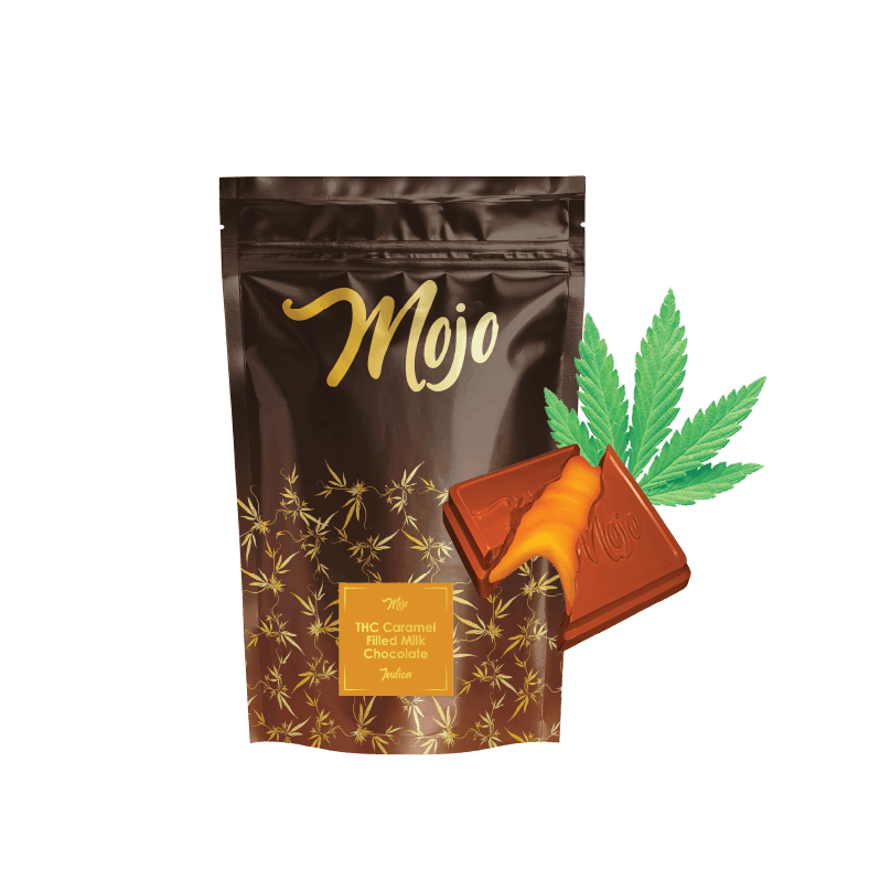 Mojo Chocolates - Caramel Filled Milk Chocolate (Indica) - 100mg - image 1