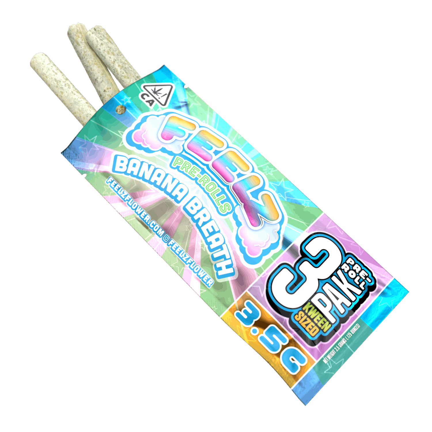 Banana Breath | Feelz Flower 3 Packs | 3.5G - image 1