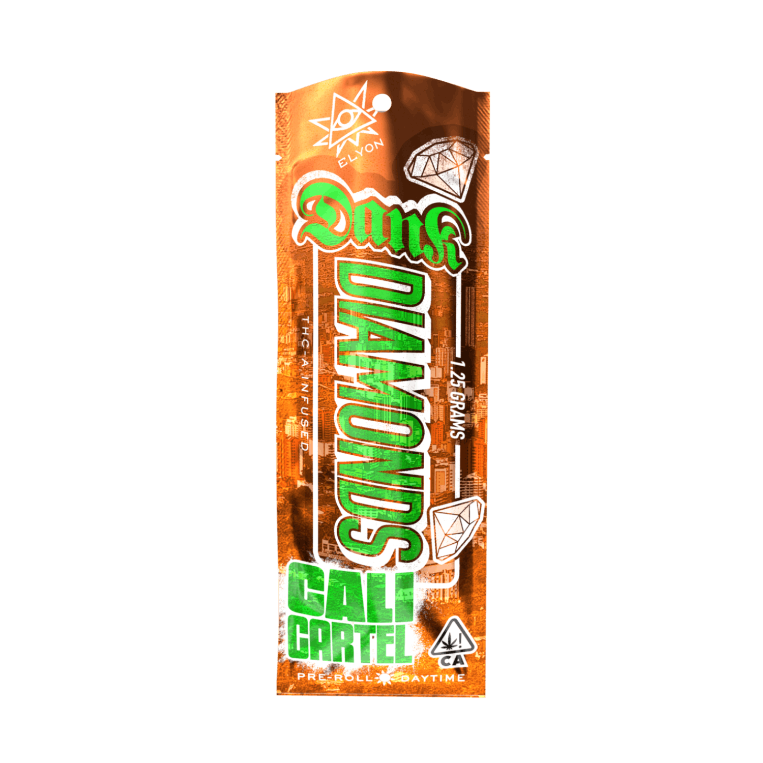 Cali Cartel | Dank Diamonds Infused Pre-Roll | 1.25 Grams - image 1
