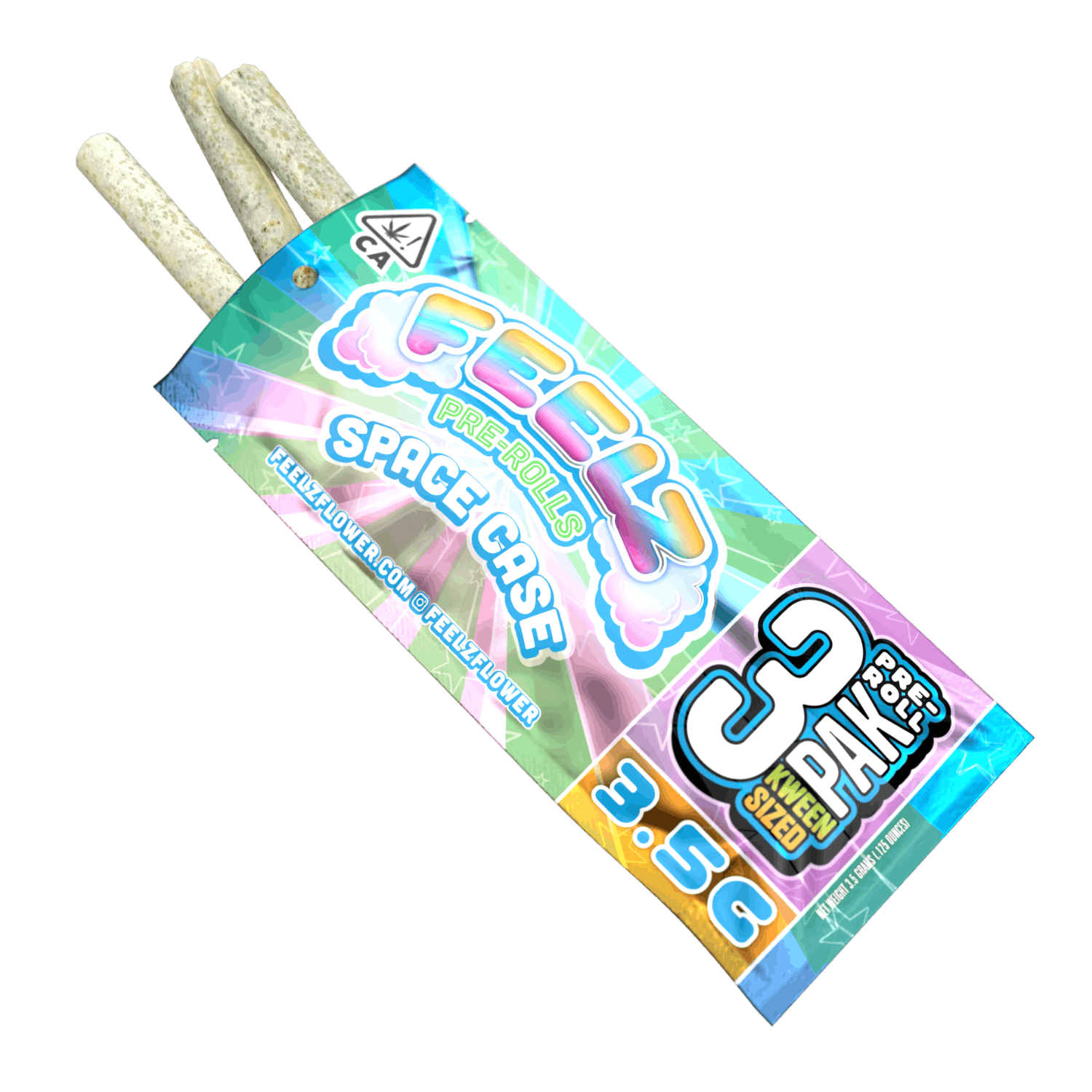 Space Case | Feelz Flower 3 Packs | 3.5G - image 1