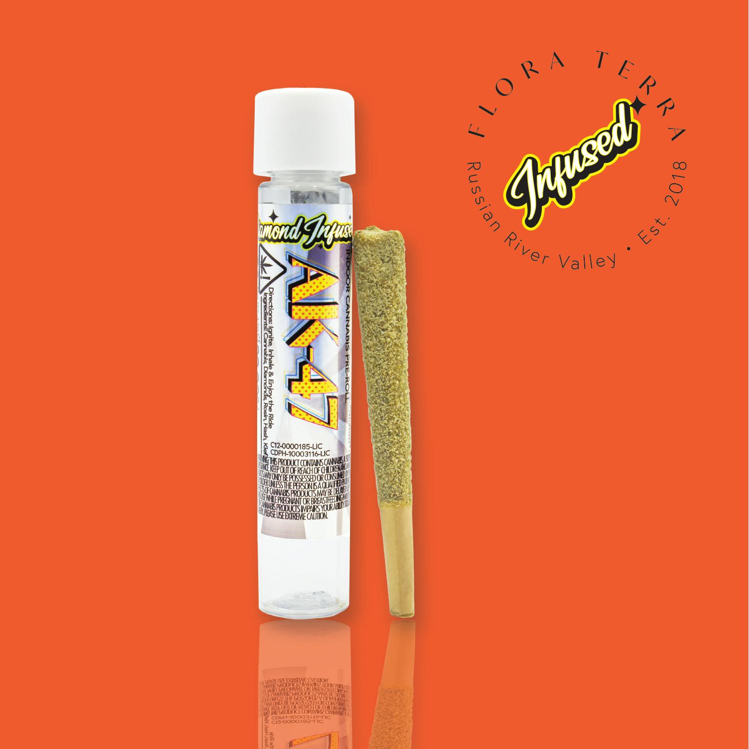 Flora Terra | AK-47 | 1.1g Infused Preroll - image 1