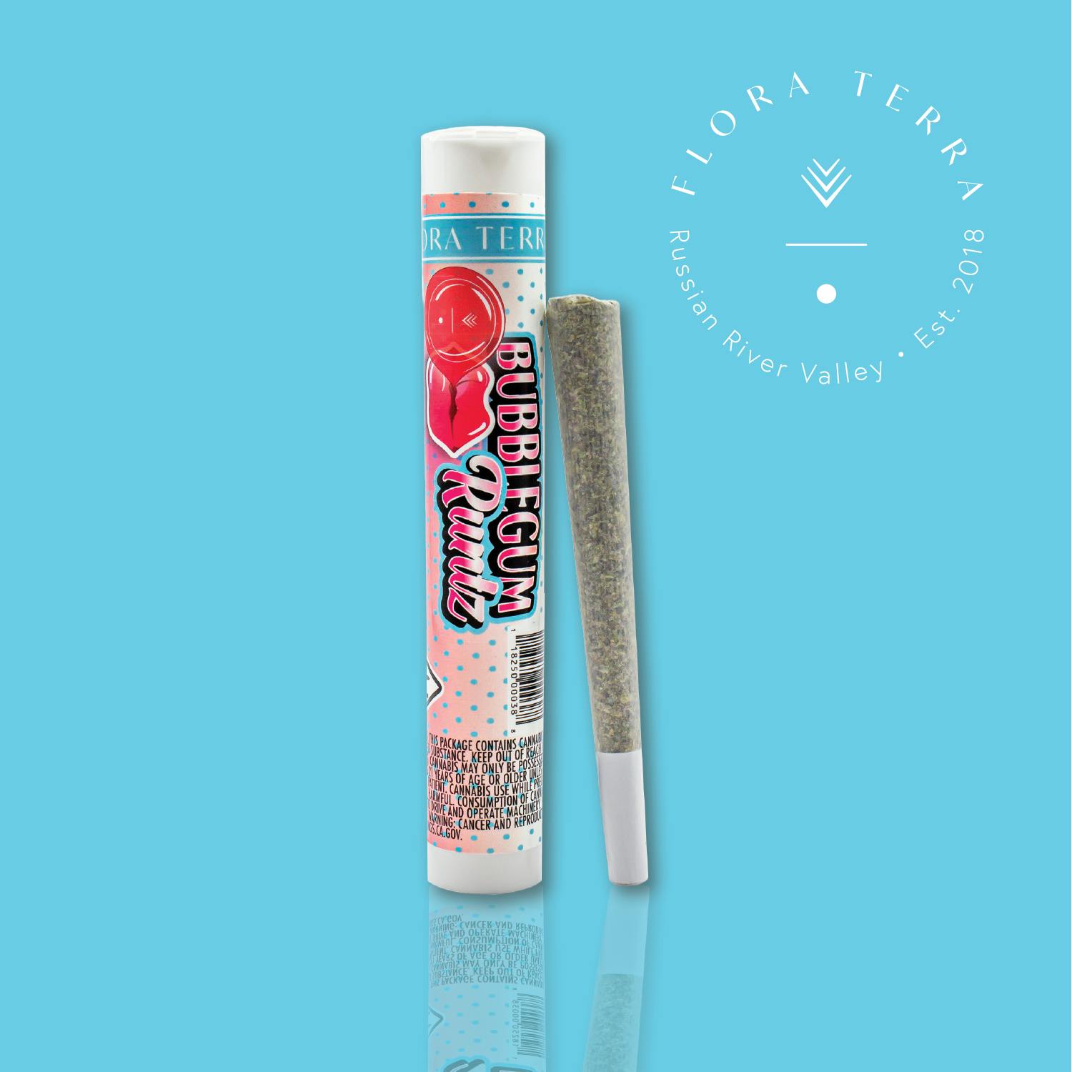 Flora Terra | Bubblegum Runtz | 1g Preroll - image 1