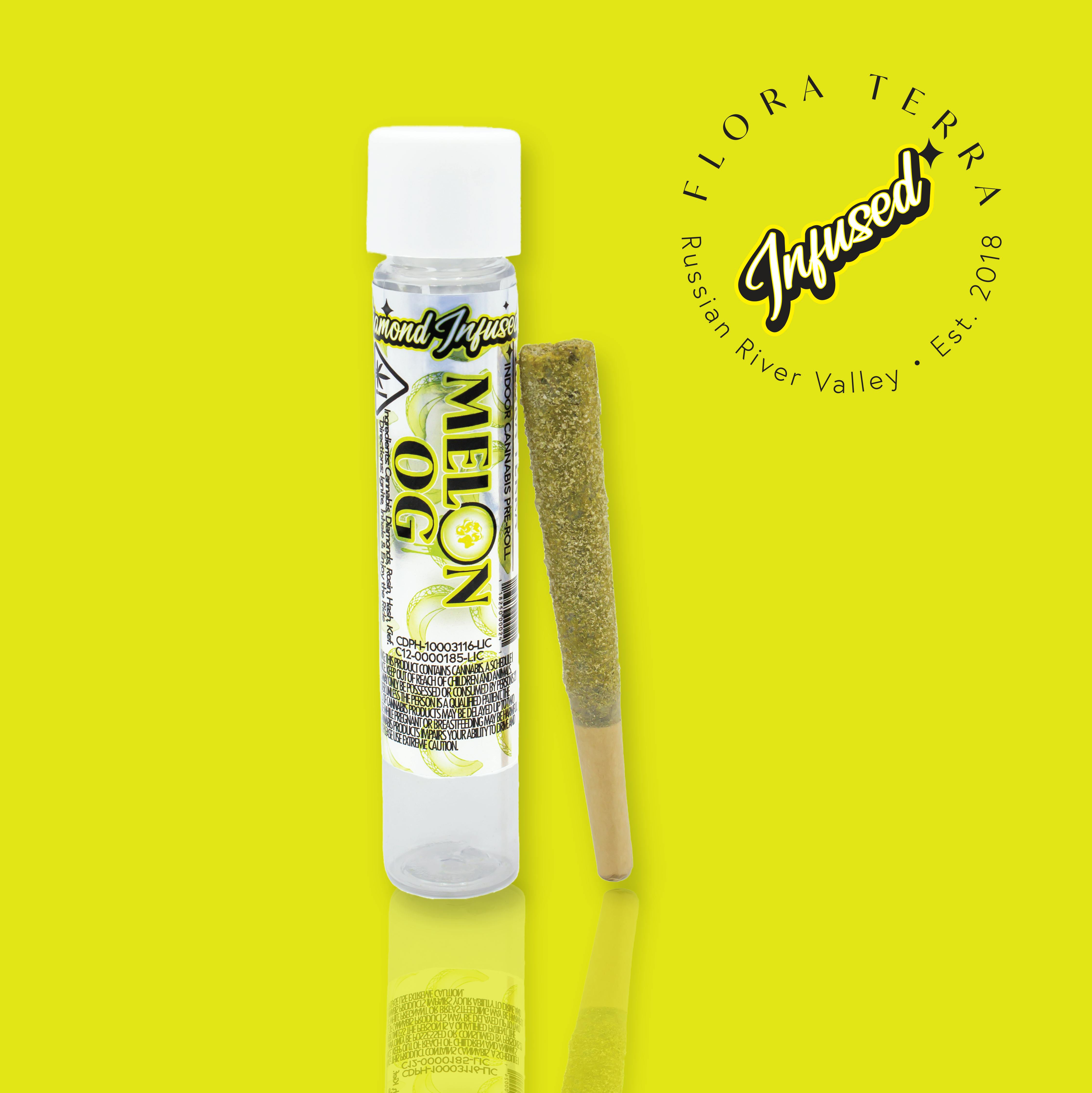 Flora Terra | Melon OG | 1.1g Infused Preroll - image 1