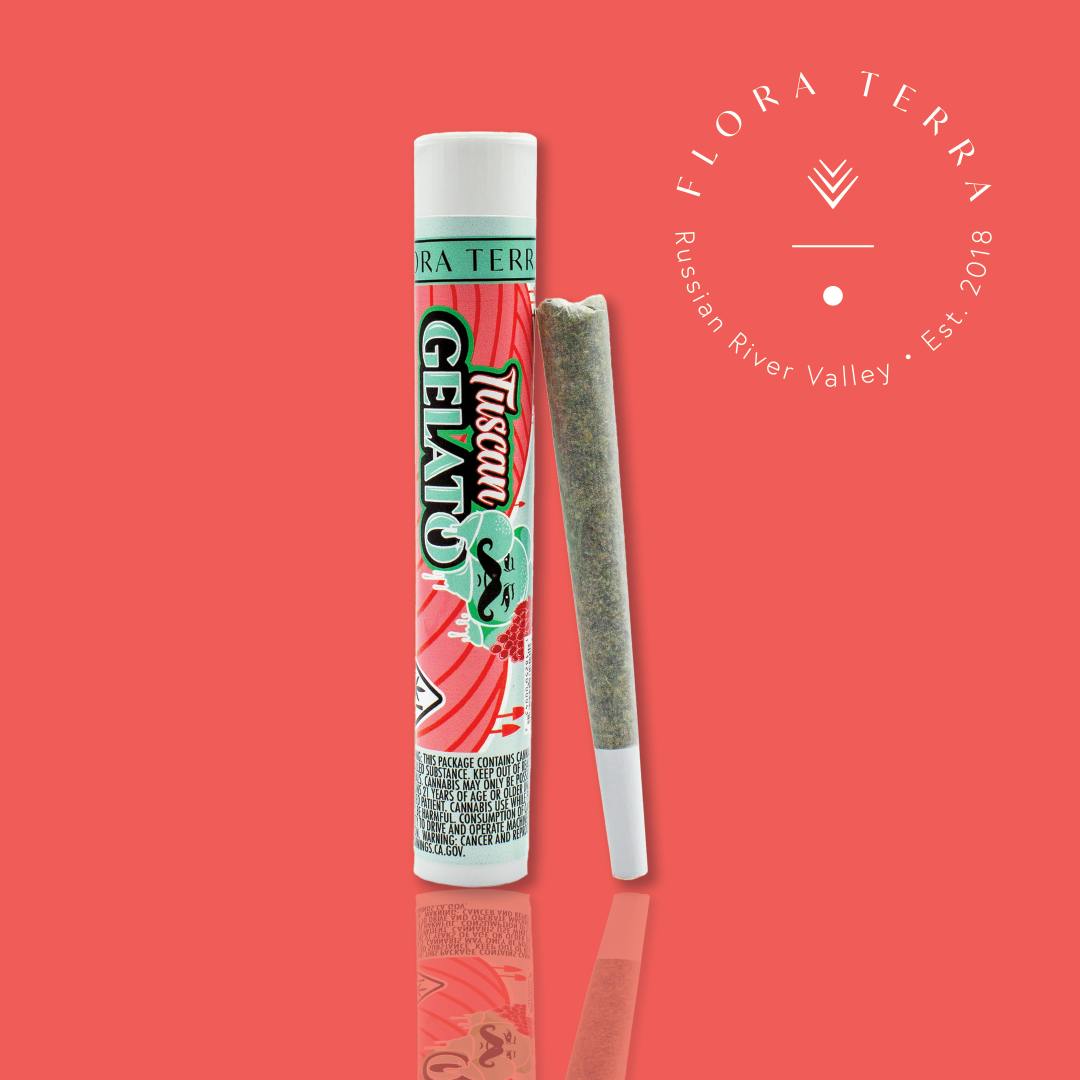 Flora Terra | Tuscan Gelato | 1g Preroll - image 1