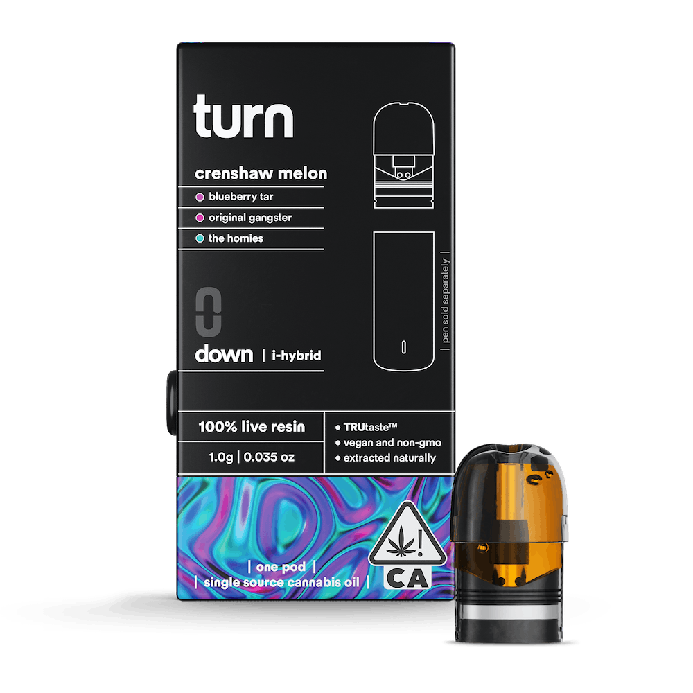 crenshaw melon (i-hybrid) / 100% live resin / 1g pod - image 4