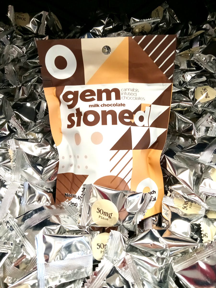 Gem Stoned Milk Chocolate - 500mg - image 1