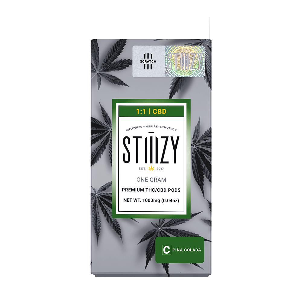 Vape Cartridge - PINA COLADA 1G 1:1 (CBD/THC) Original Pod - STIIIZY - image 2