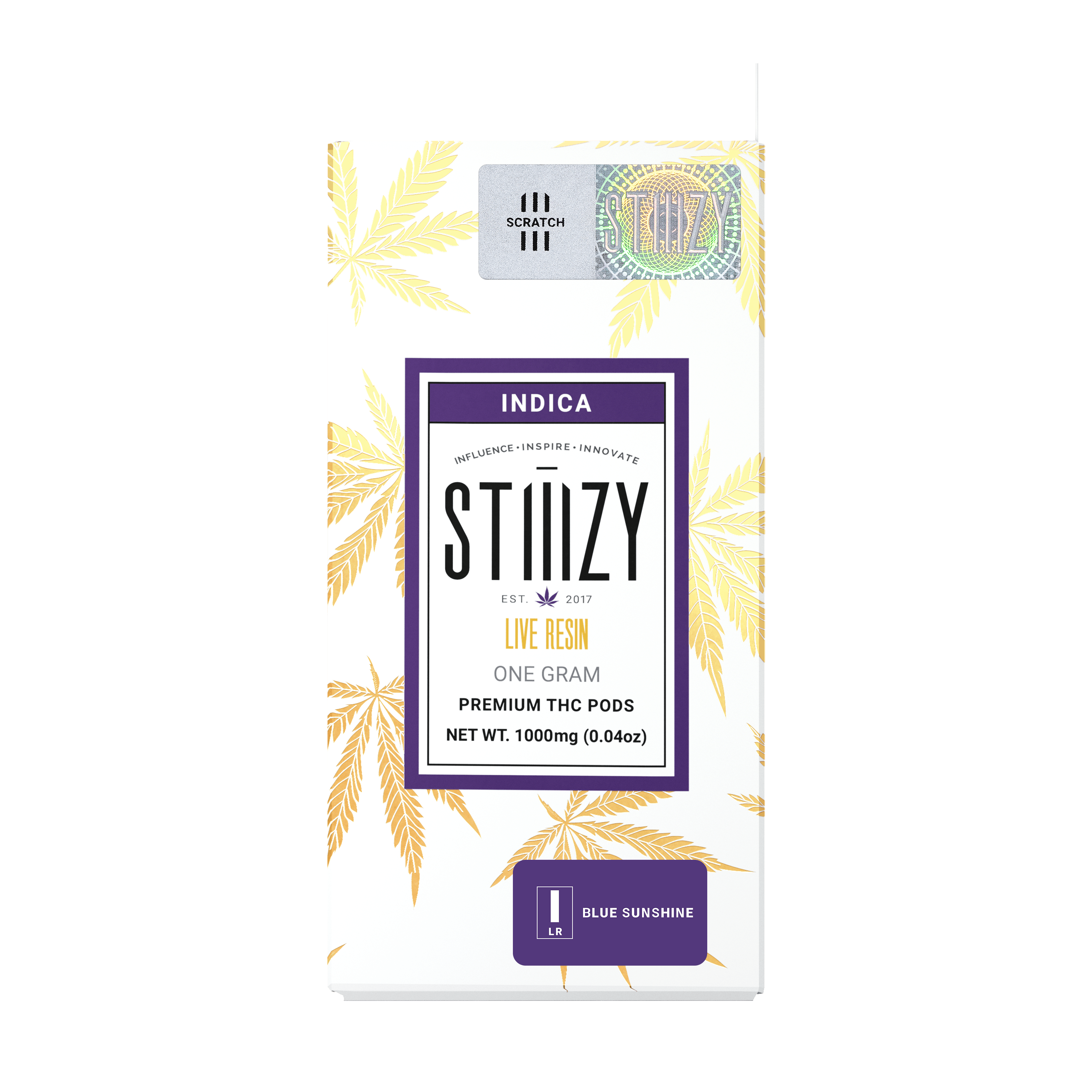 Vape Cartridge - BLUE SUNSHINE 1G Live Resin Pod - STIIIZY - image 2