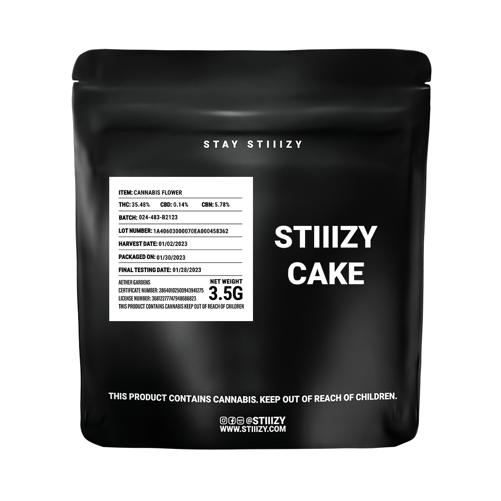 - CAKE - 3.5G Black Label Mylar - image 1