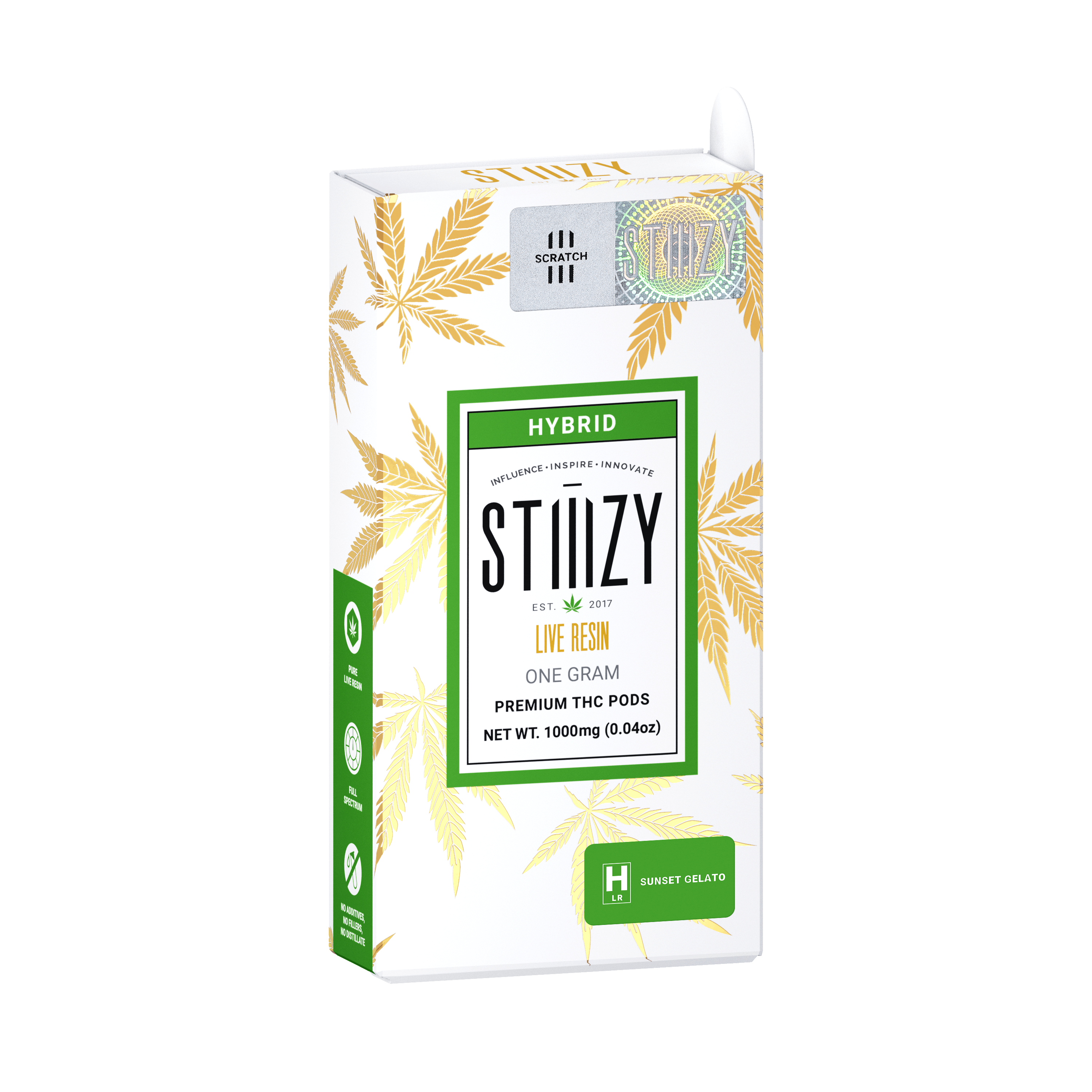 Vape Cartridge - SUNSET GELATO 1G Live Resin Pod - STIIIZY - image 3