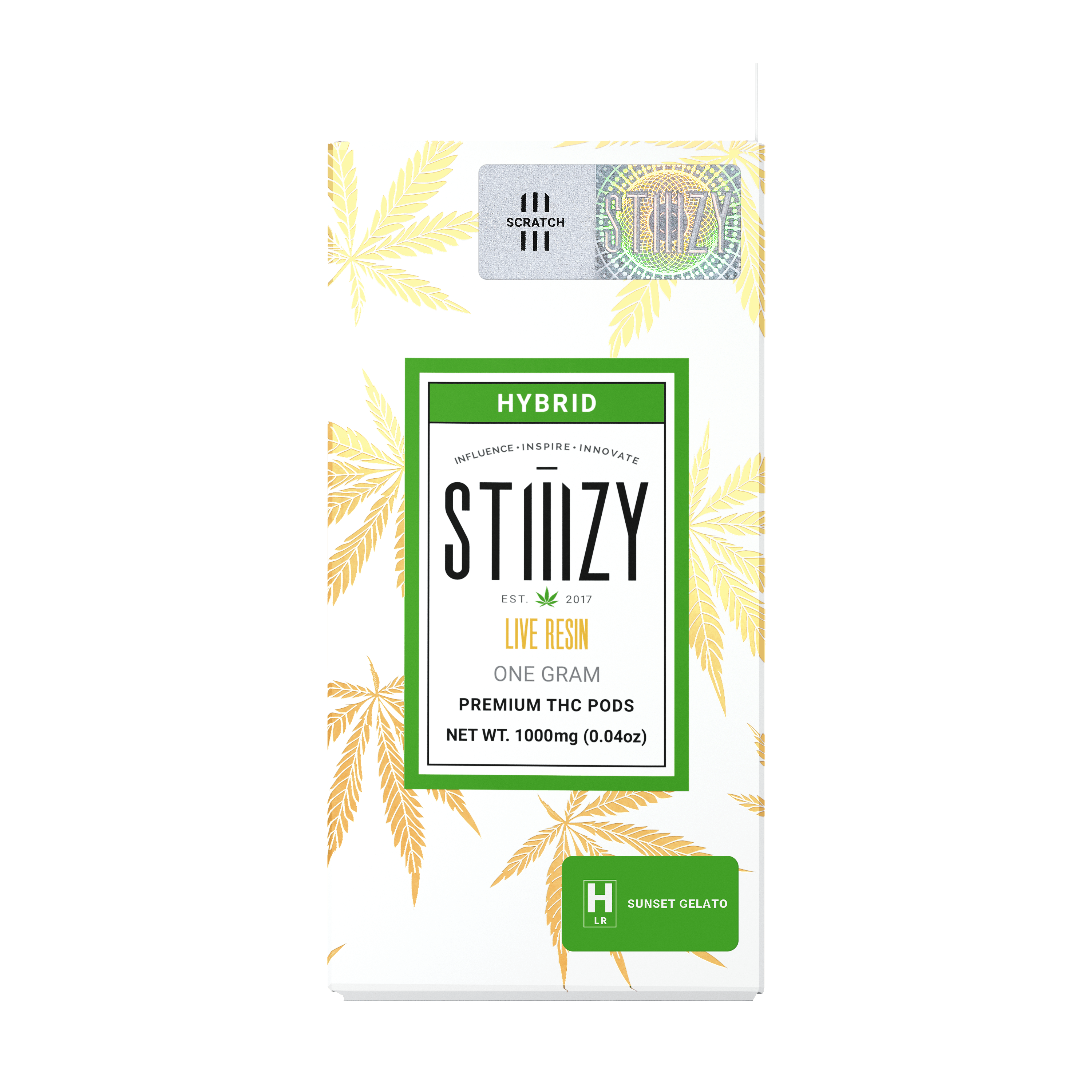 Vape Cartridge - SUNSET GELATO 1G Live Resin Pod - STIIIZY - image 2